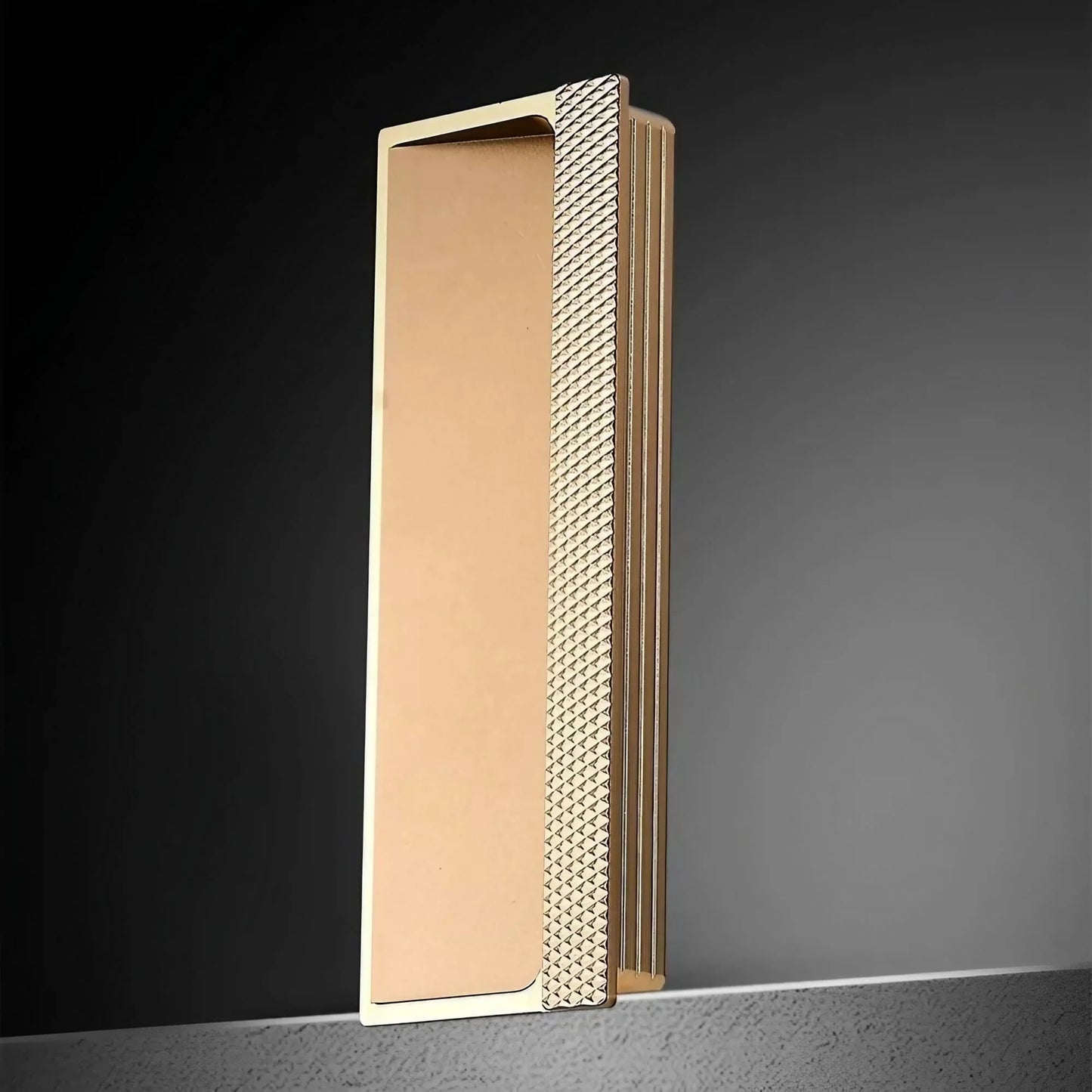 Integrated Molding Rectangle Recessed Cabinet Handles - KAHO Hardware