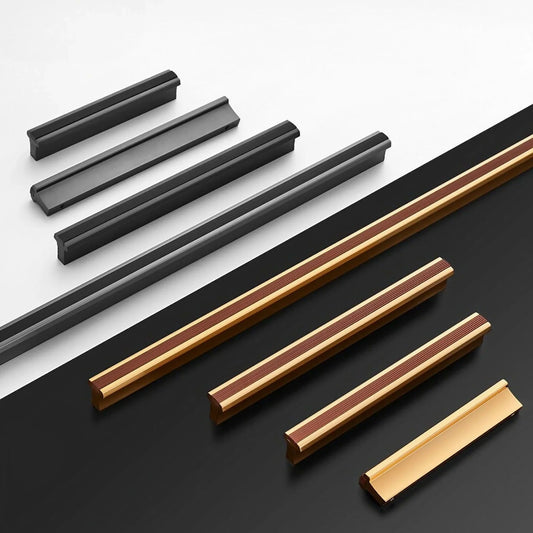 T Shaped Two-Color Extended Wardrobe Handles - KAHO Hardware