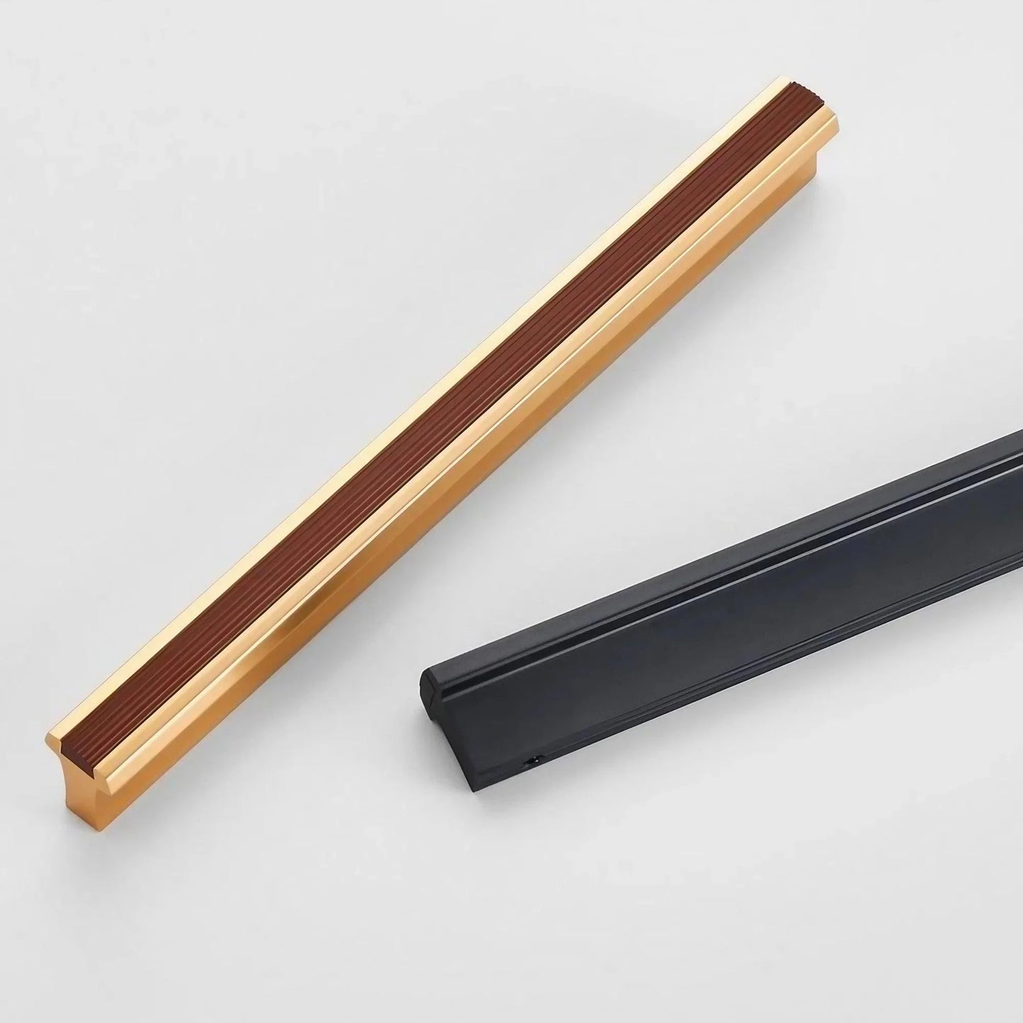T Shaped Two-Color Extended Wardrobe Handles - KAHO Hardware