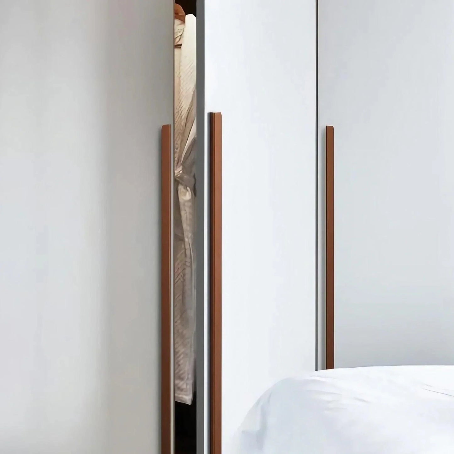 Minimalist F-Shaped Long Cabinet Handles Drawer Pulls - KAHO Hardware