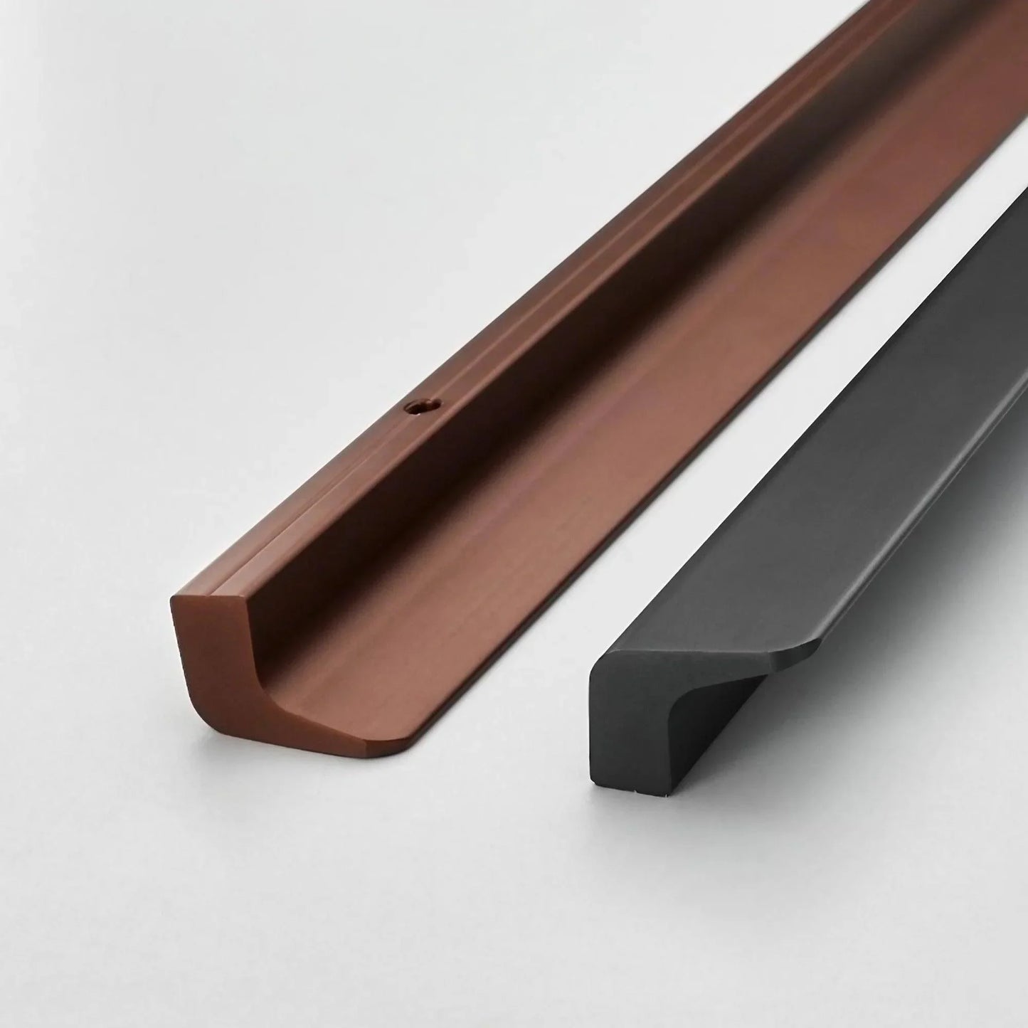 Minimalist F-Shaped Long Cabinet Handles Drawer Pulls - KAHO Hardware