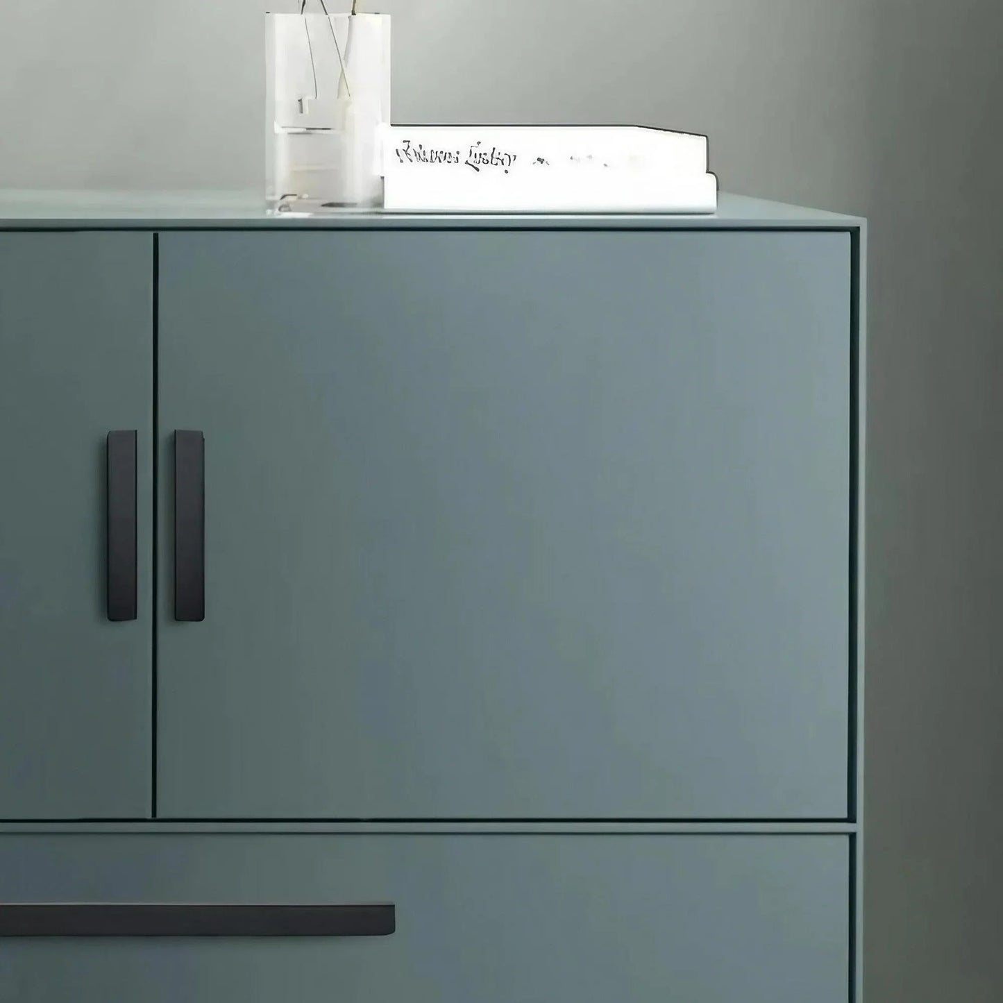 Minimalist F-Shaped Long Cabinet Handles Drawer Pulls - KAHO Hardware