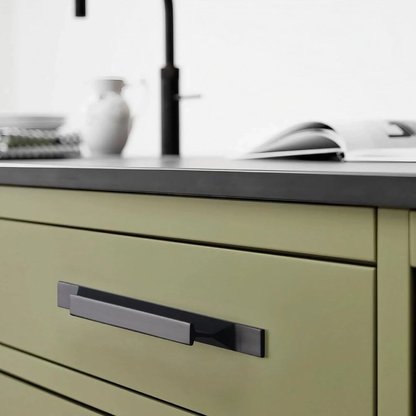 Contemporary Unique Cabinet Drawer Handles - KAHO Hardware