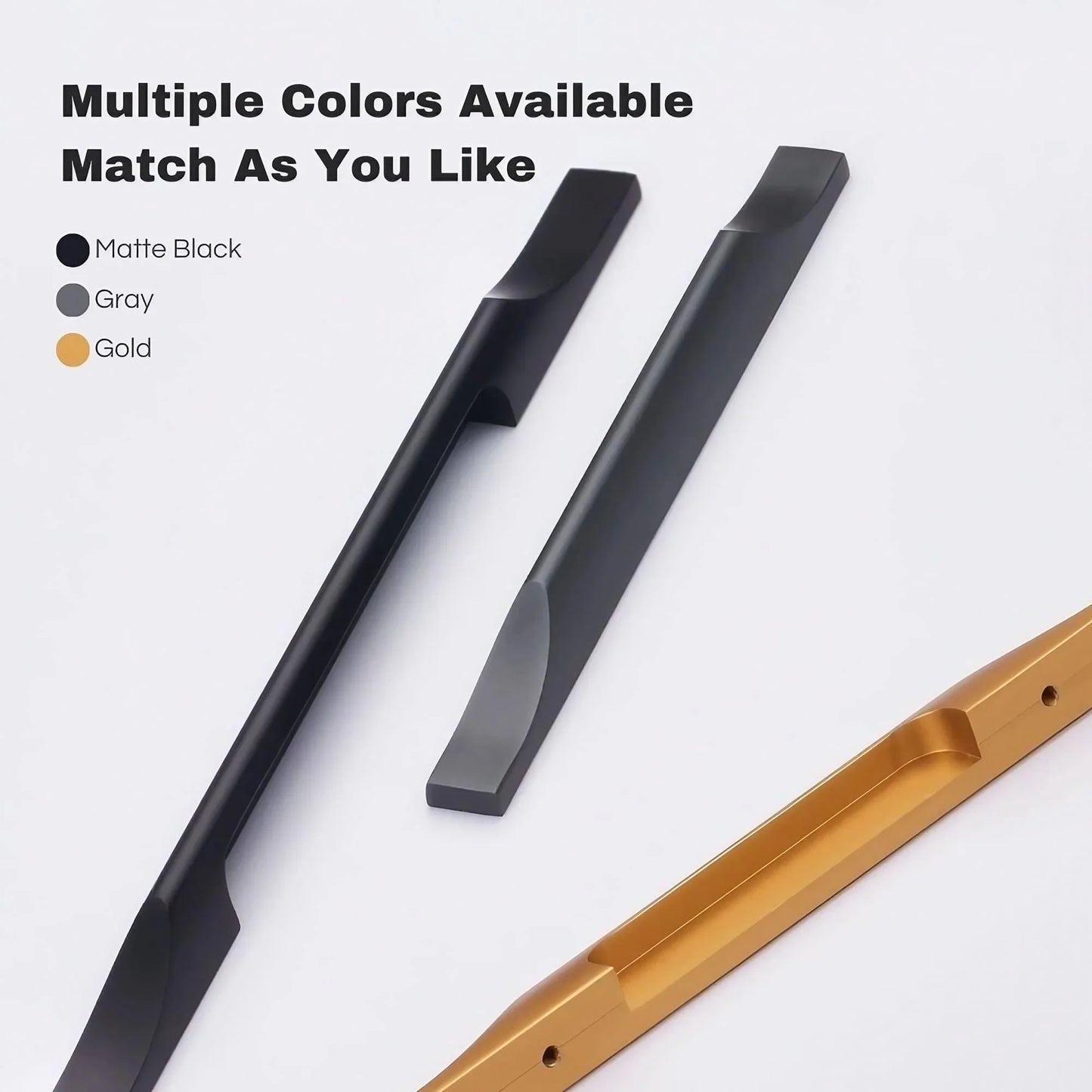 Contemporary Unique Cabinet Drawer Handles - KAHO Hardware