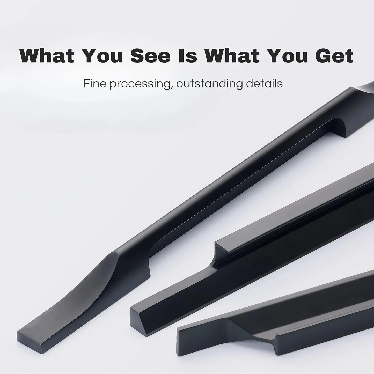 Contemporary Unique Cabinet Drawer Handles - KAHO Hardware