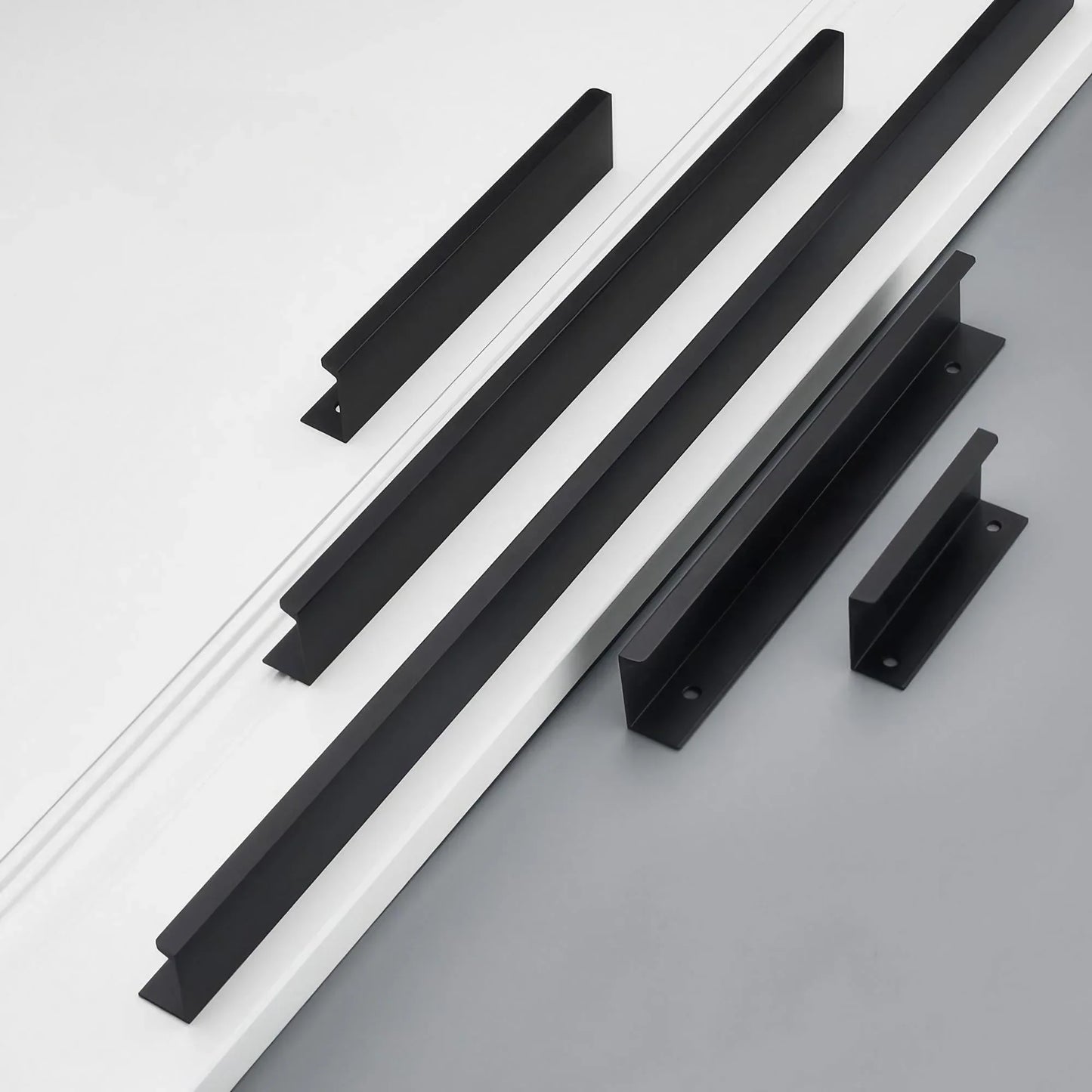 Kitchen Cabinet Finger Pull Handles - KAHO Hardware
