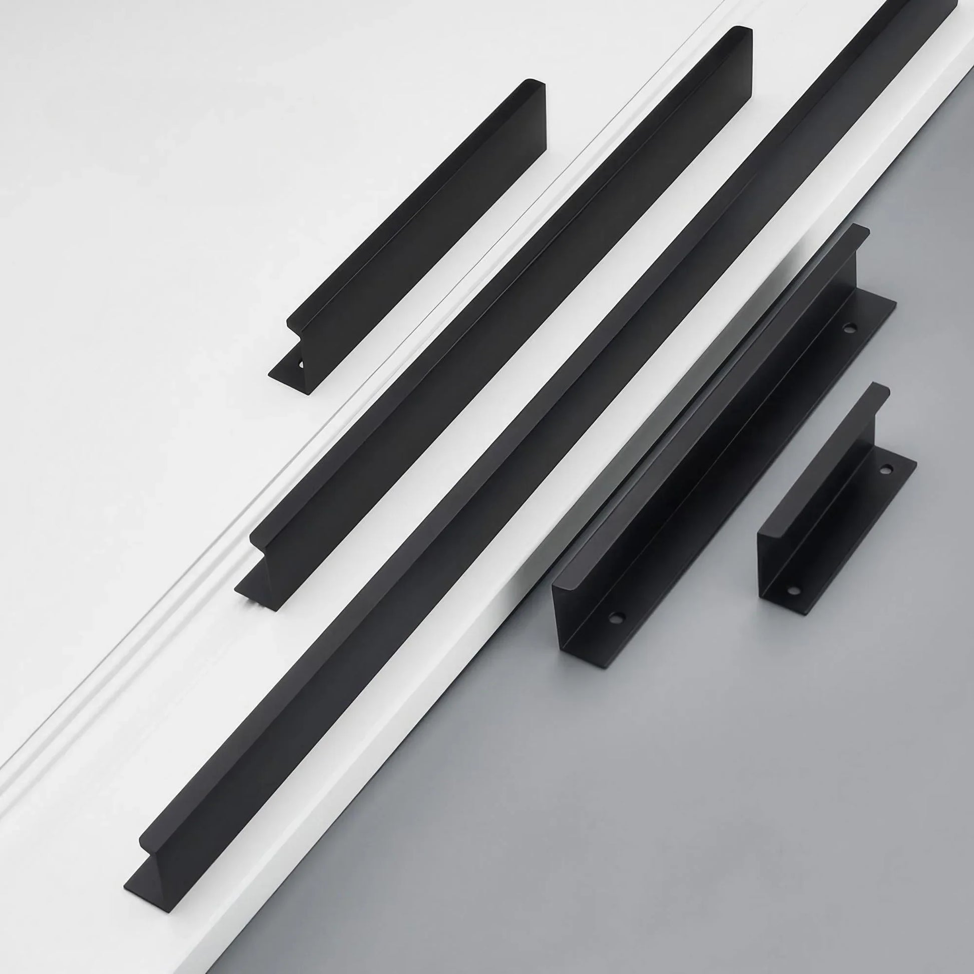 Kitchen Cabinet Finger Pull Handles - KAHO Hardware
