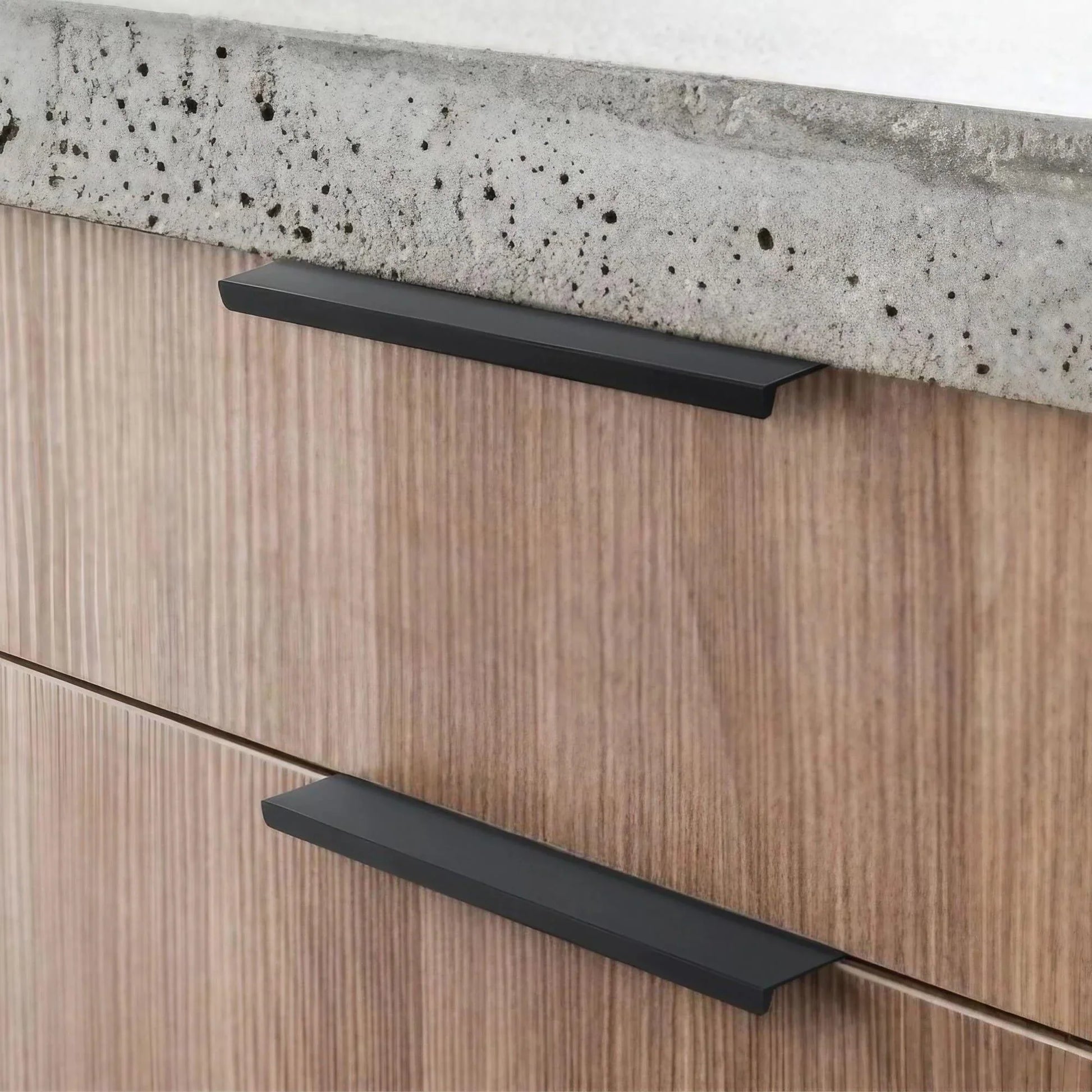 Kitchen Cabinet Finger Pull Handles - KAHO Hardware