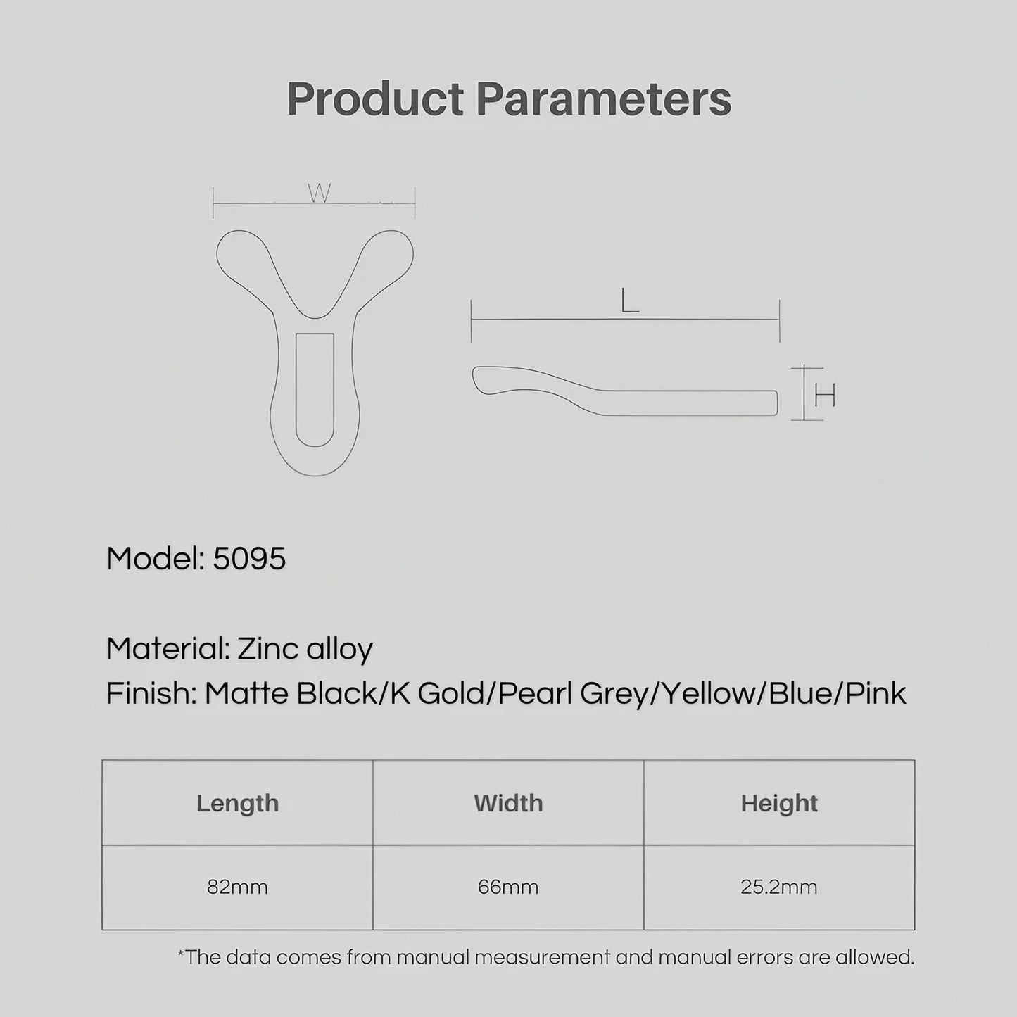 Colorful Double Coat Hook For Wall - KAHO Hardware