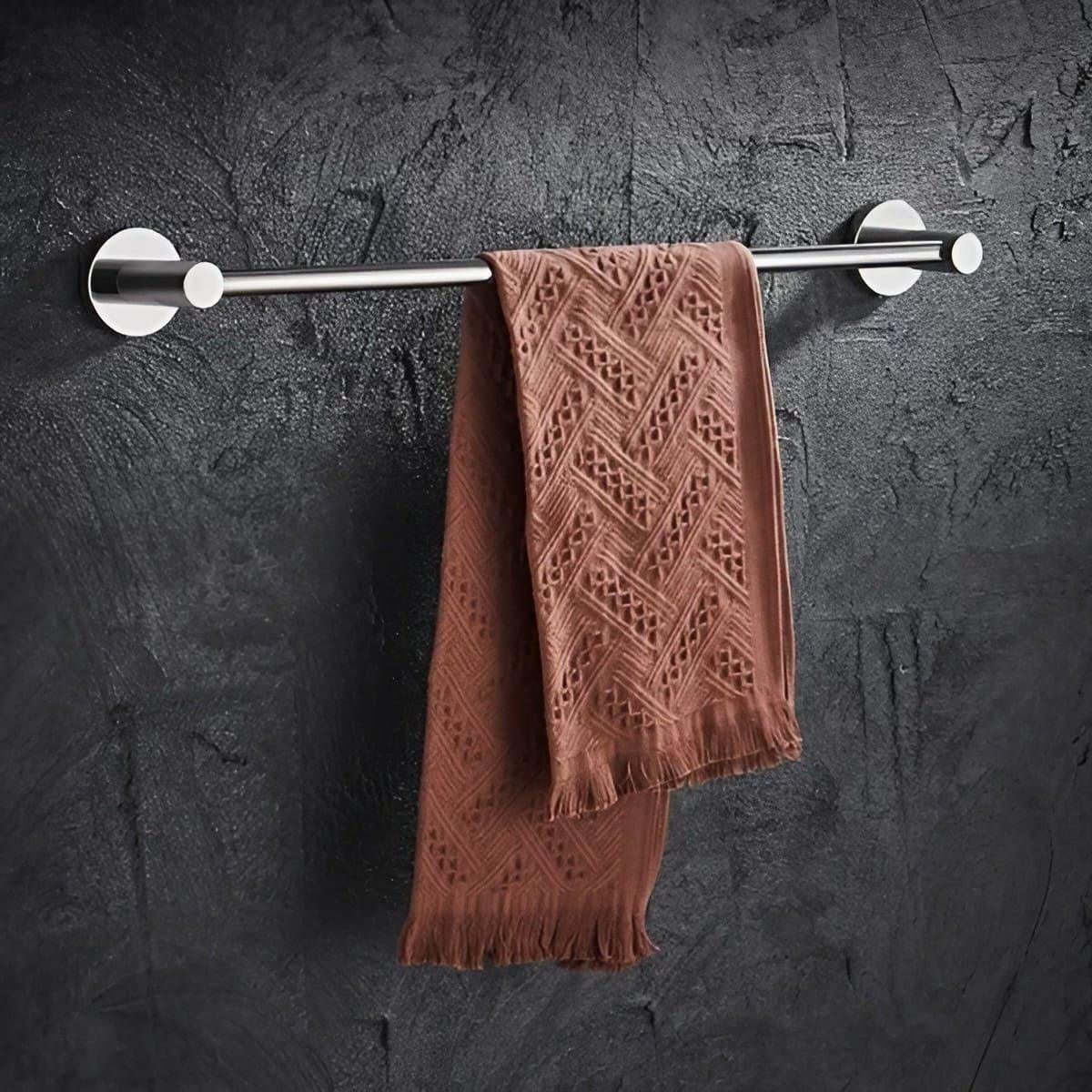 Wall-Mounted Stainless Steel Towel Bar - KAHO Hardware