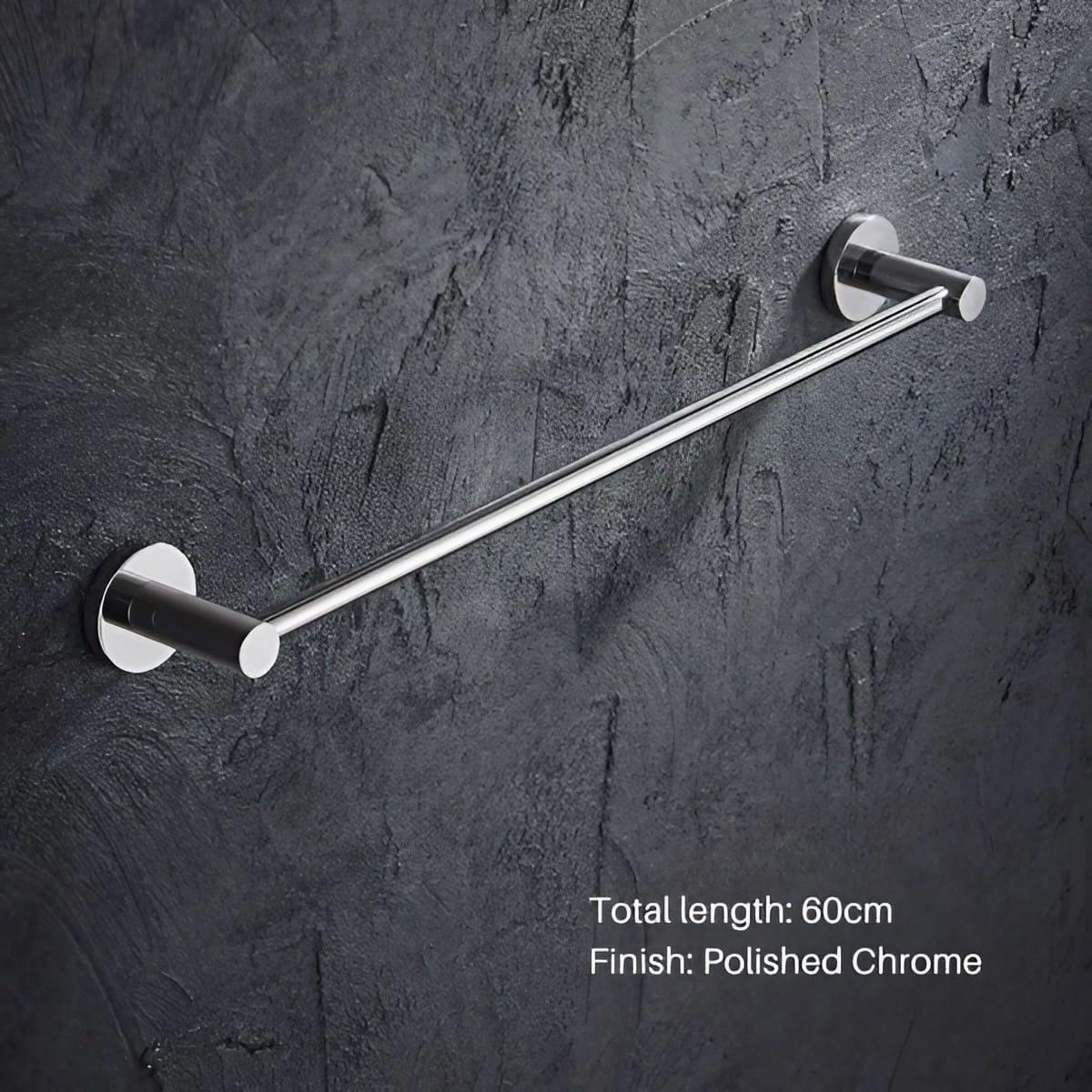 Wall-Mounted Stainless Steel Towel Bar - KAHO Hardware