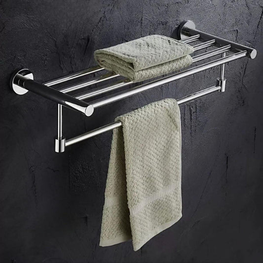 Wall-Mounted Stainless Steel Towel Rack Bathroom - KAHO Hardware