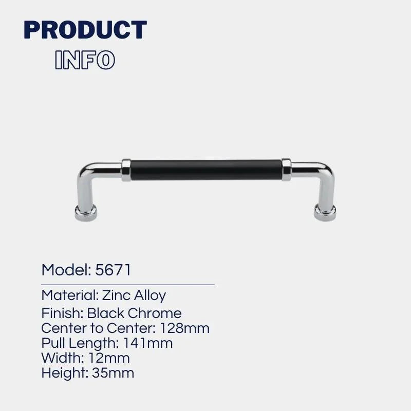 Chrome Kitchen Cabinet Pulls and Knobs Drawer Handles - KAHO Hardware