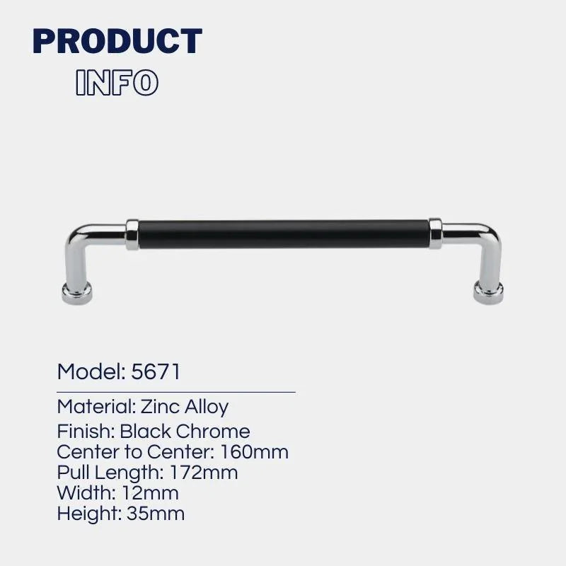 Chrome Kitchen Cabinet Pulls and Knobs Drawer Handles - KAHO Hardware