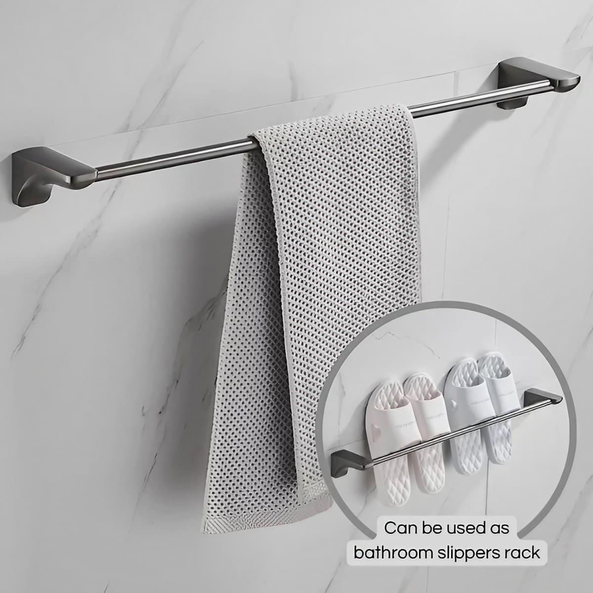 Modern Stainless Steel Bathroom Towel Bars - KAHO Hardware