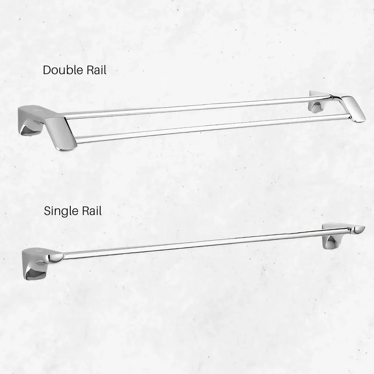 Modern Stainless Steel Bathroom Towel Bars - KAHO Hardware