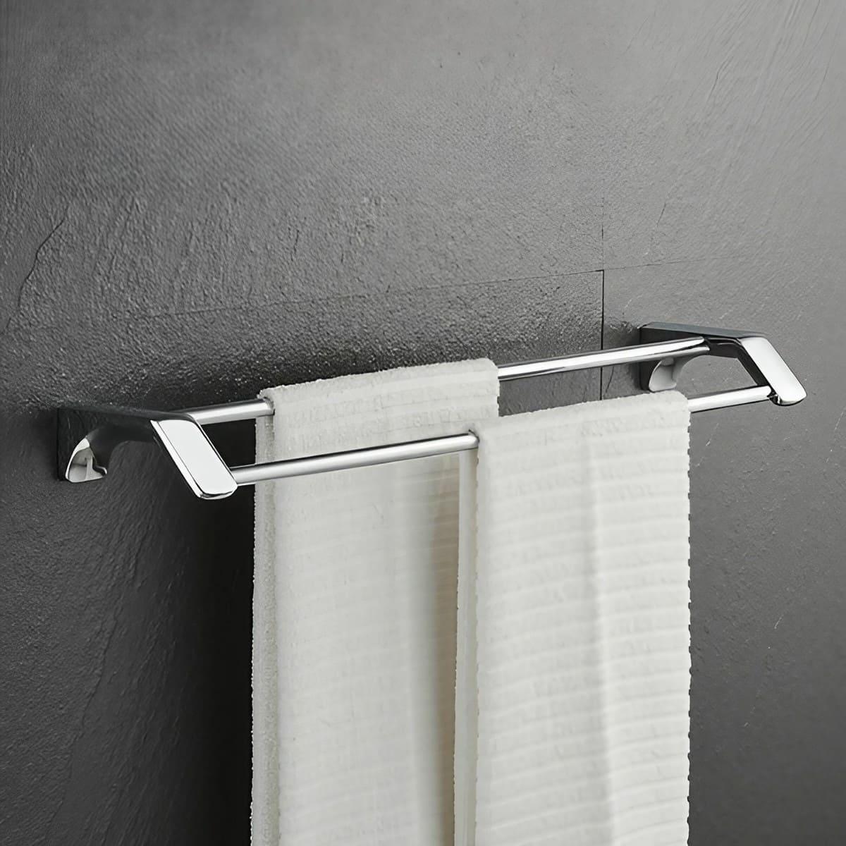 Modern Stainless Steel Bathroom Towel Bars - KAHO Hardware