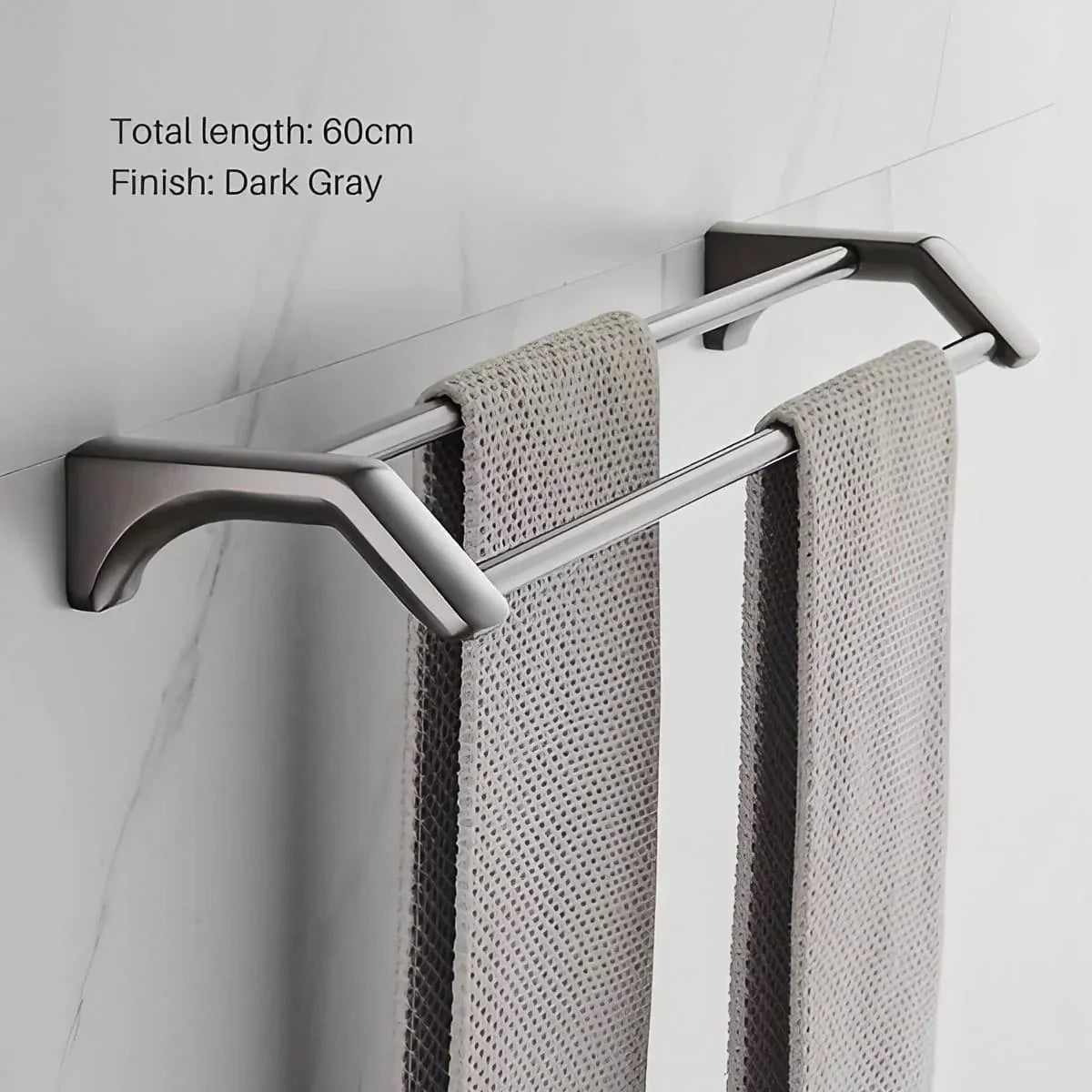 Modern Stainless Steel Bathroom Towel Bars - KAHO Hardware
