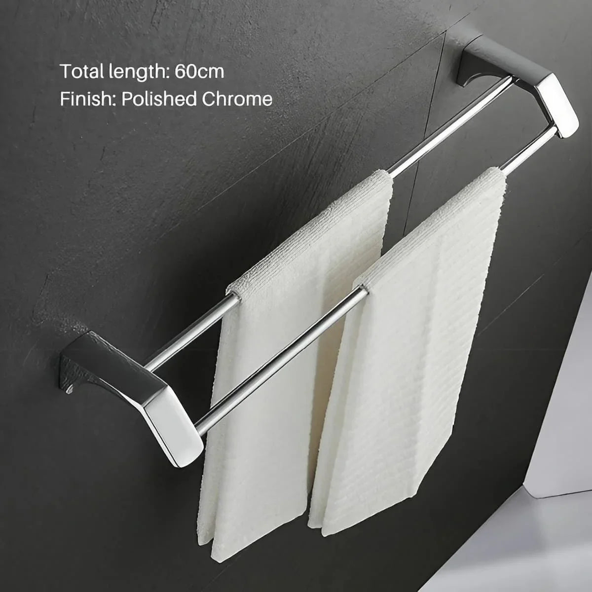 Modern Stainless Steel Bathroom Towel Bars - KAHO Hardware