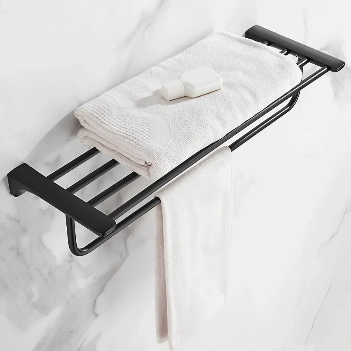 Modern Stainless Steel Bathroom Towel Racks - KAHO Hardware