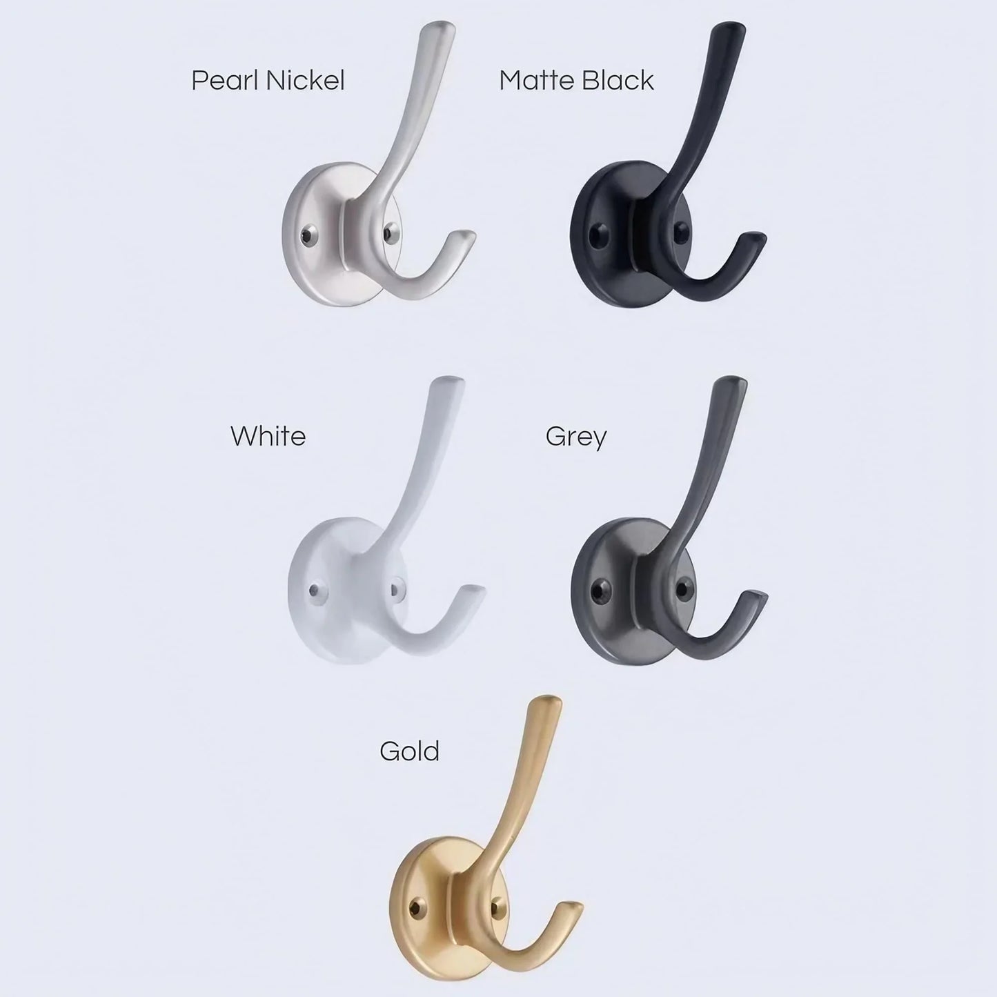 Zinc Alloy Modern Coat Hooks Wall Mounted - KAHO Hardware