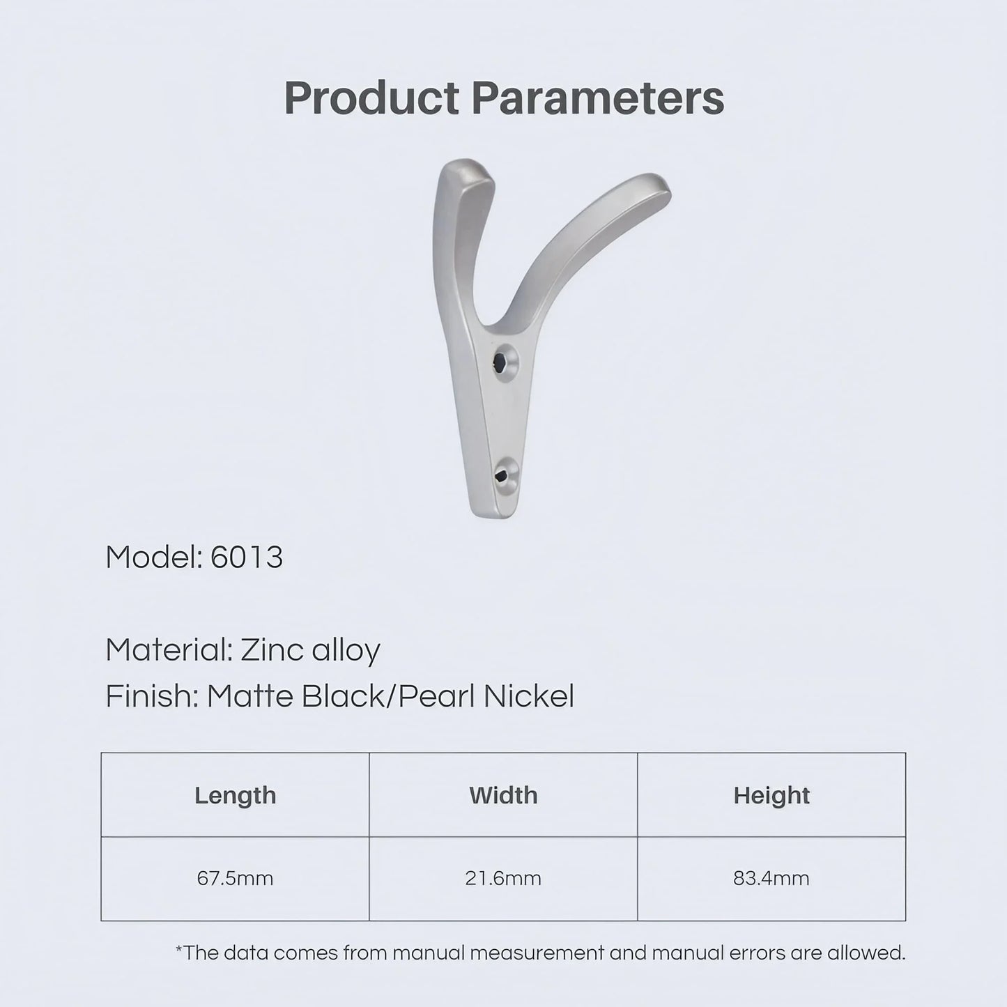 Minimalism Y Shape Wall Hanging Hooks - KAHO Hardware