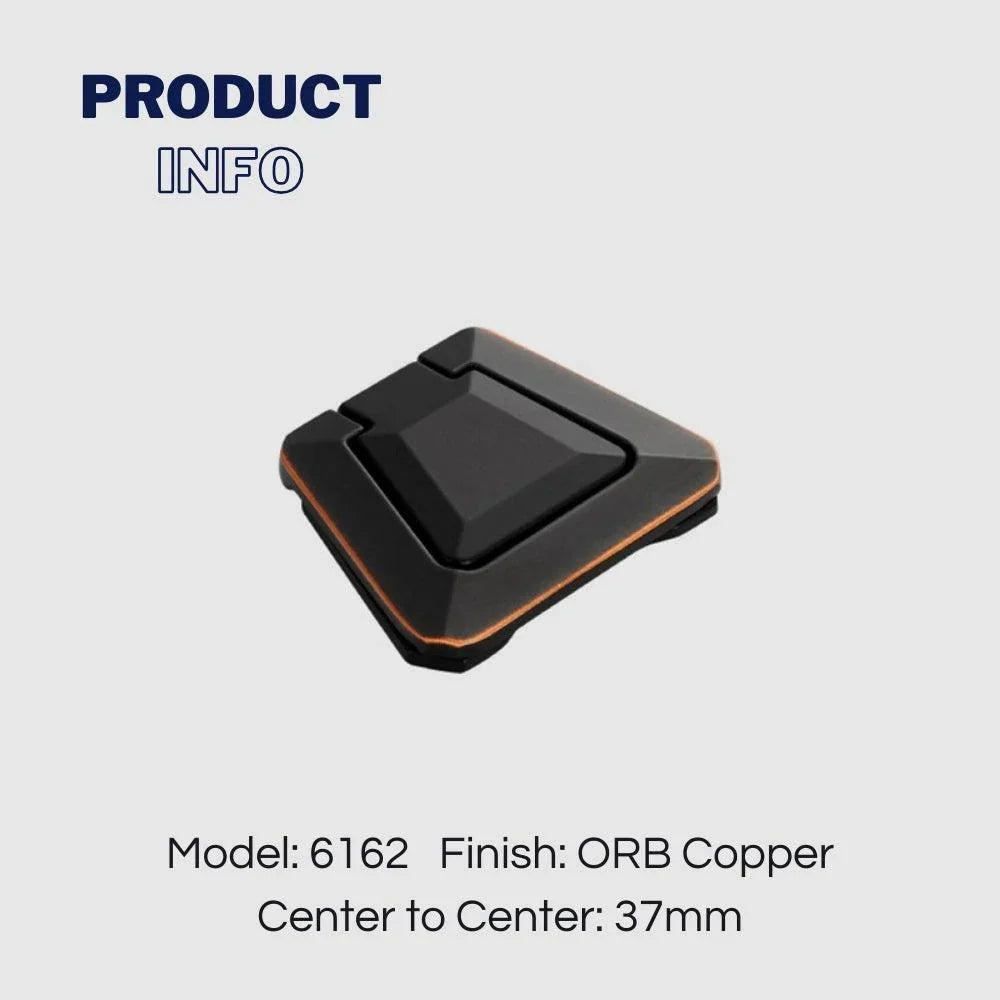 Drawer Concealed Buckle Flat Cabinet Handles in Leather Texture - KAHO Hardware