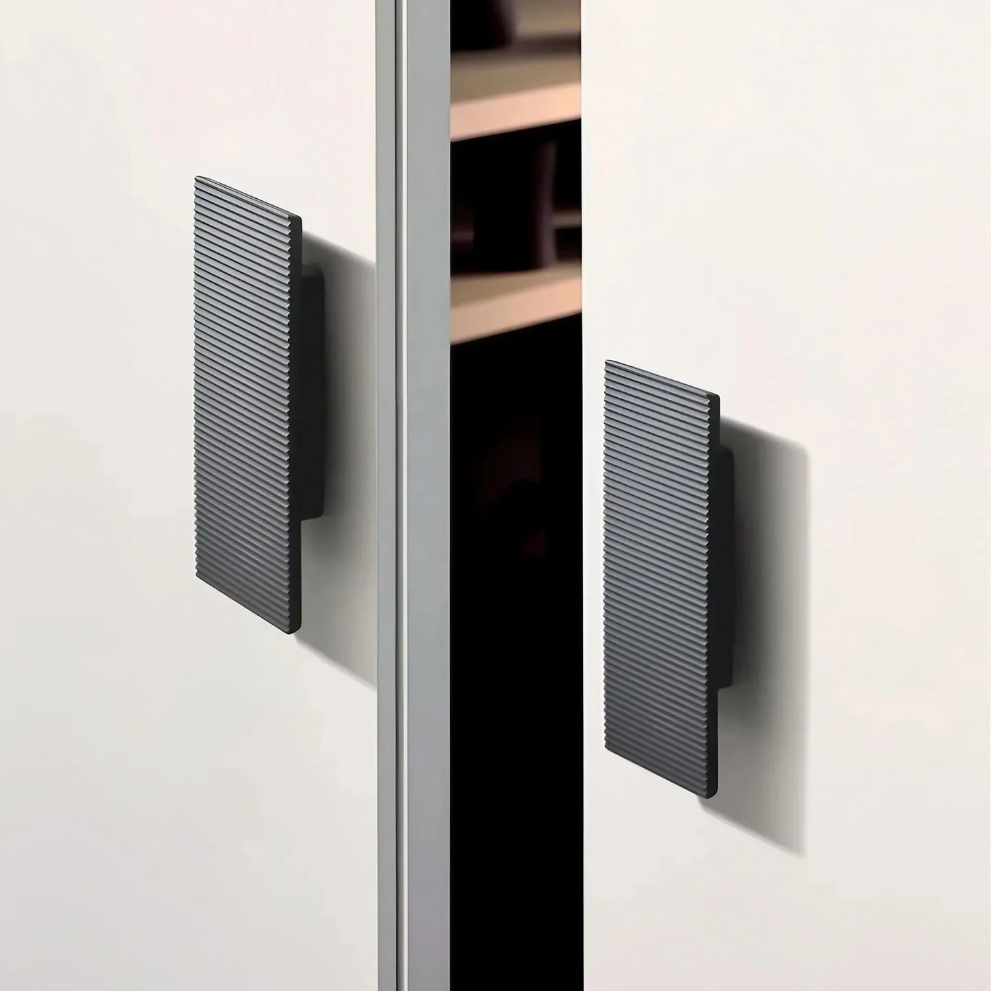 Distinctive Square Stripes Handles for Kitchen Cabinets - KAHO Hardware