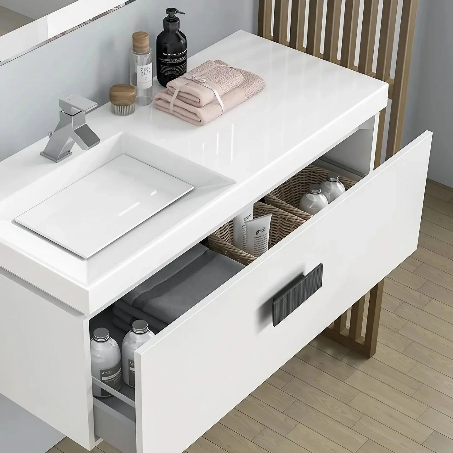Distinctive Square Stripes Handles for Kitchen Cabinets - KAHO Hardware