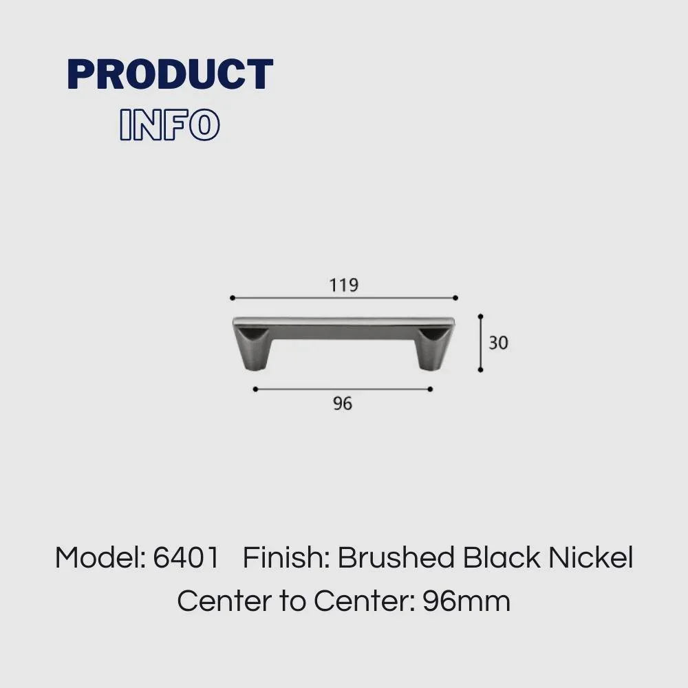 Stylish Conical Brushed Nickel Cabinet Pulls and Knobs - KAHO Hardware