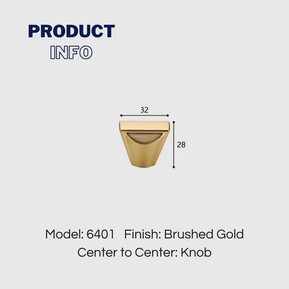 Stylish Conical Brushed Nickel Cabinet Pulls and Knobs - KAHO Hardware