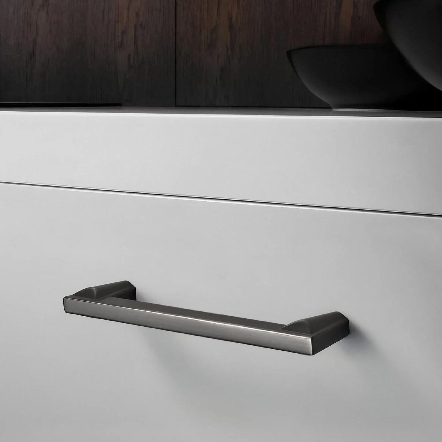Stylish Conical Brushed Nickel Cabinet Pulls and Knobs - KAHO Hardware