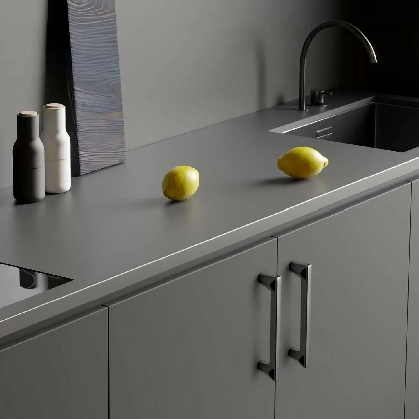 Stylish Conical Brushed Nickel Cabinet Pulls and Knobs - KAHO Hardware