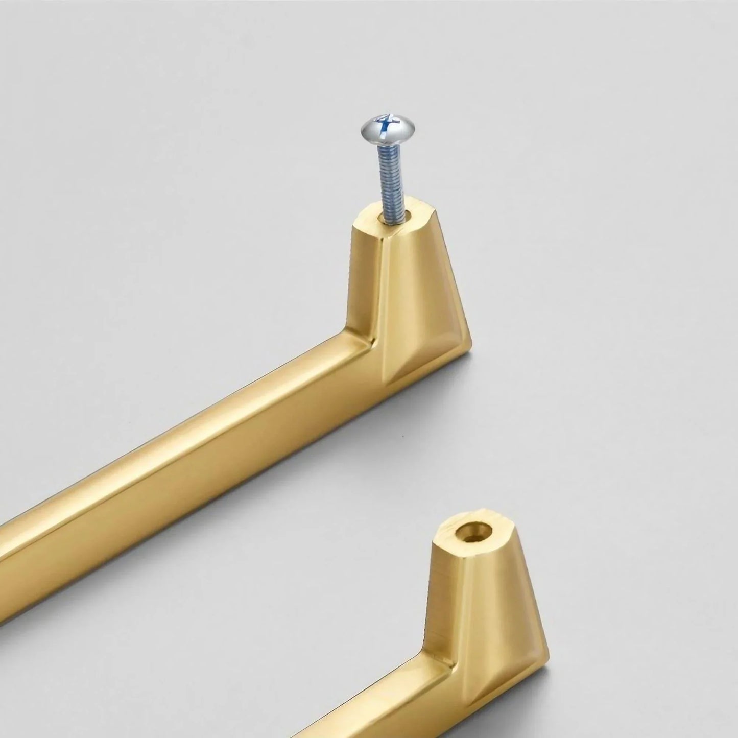 Stylish Conical Brushed Nickel Cabinet Pulls and Knobs - KAHO Hardware