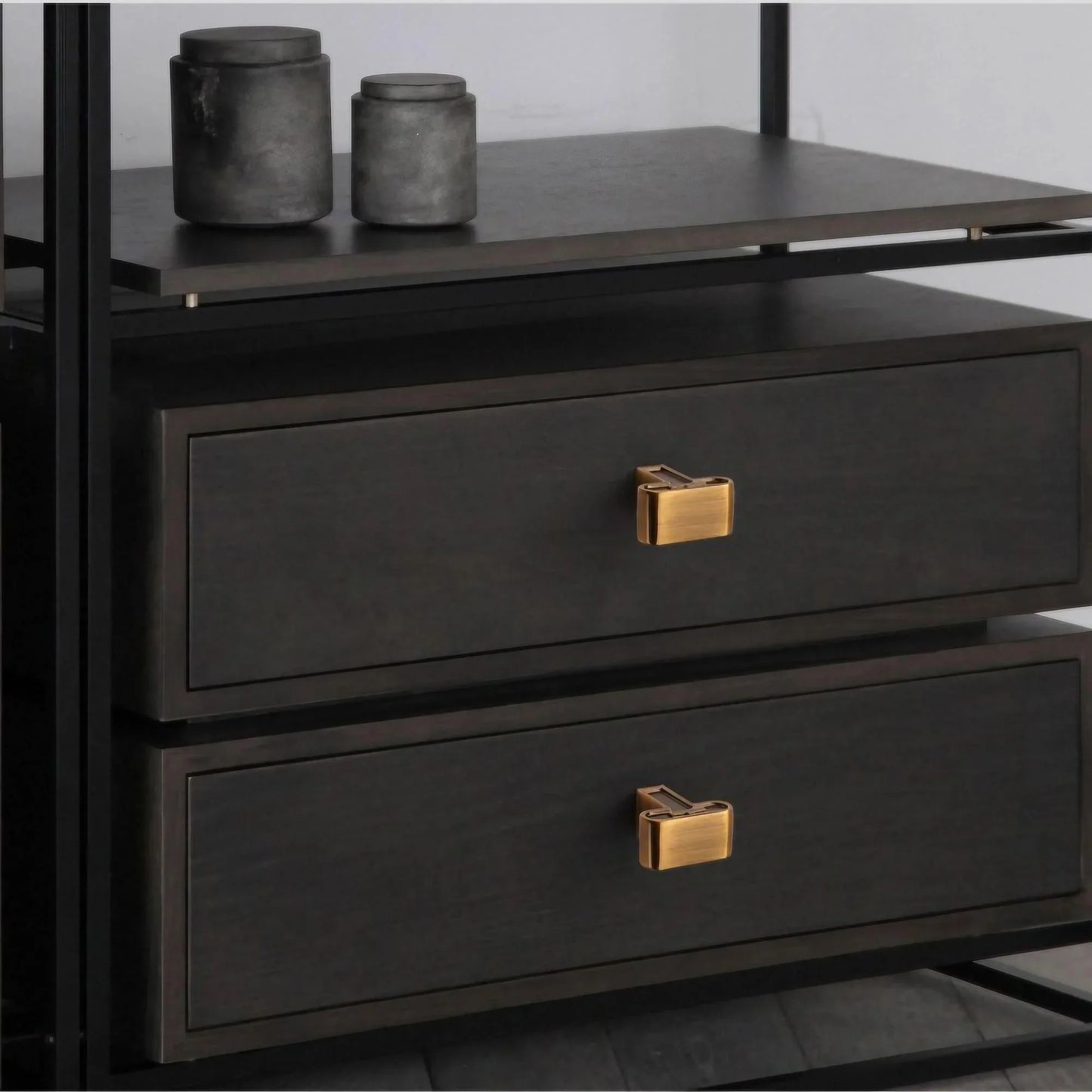 Antique Brushed Brass Cabinet Pulls Dresser Knobs - KAHO Hardware