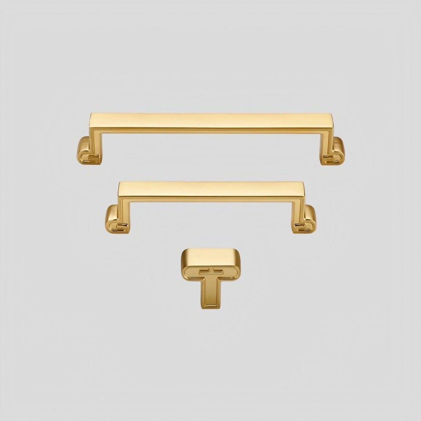 Antique Brushed Brass Cabinet Pulls Dresser Knobs - KAHO Hardware