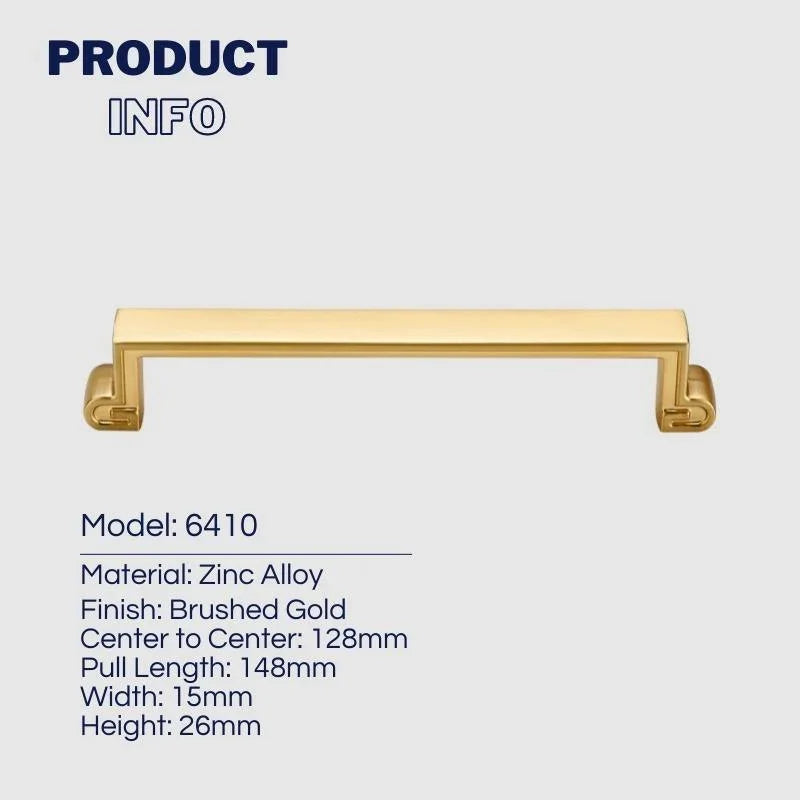 Antique Brushed Brass Cabinet Pulls Dresser Knobs - KAHO Hardware