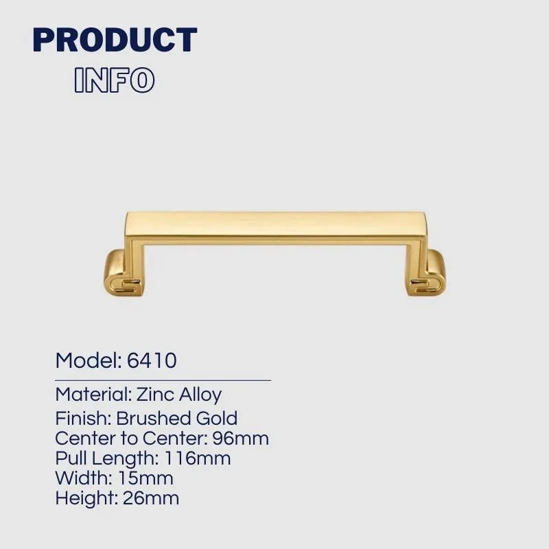 Antique Brushed Brass Cabinet Pulls Dresser Knobs - KAHO Hardware