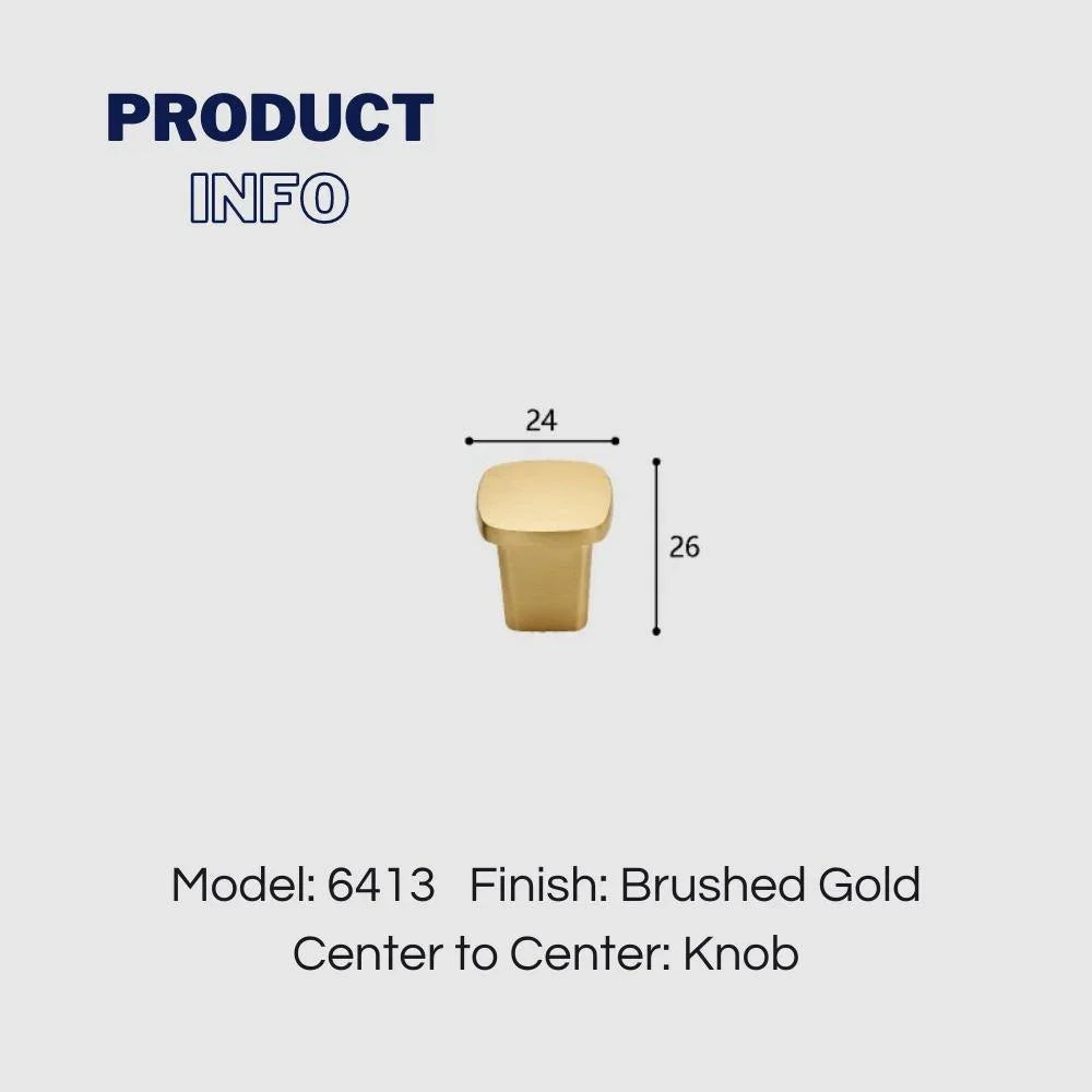 Unique Brushed Nickel Cabinet Pulls Square Drawer Knobs - KAHO Hardware