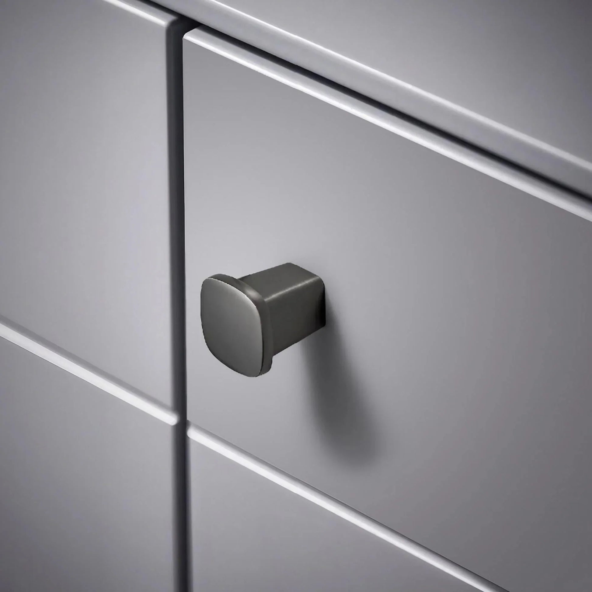 Unique Brushed Nickel Cabinet Pulls Square Drawer Knobs - KAHO Hardware