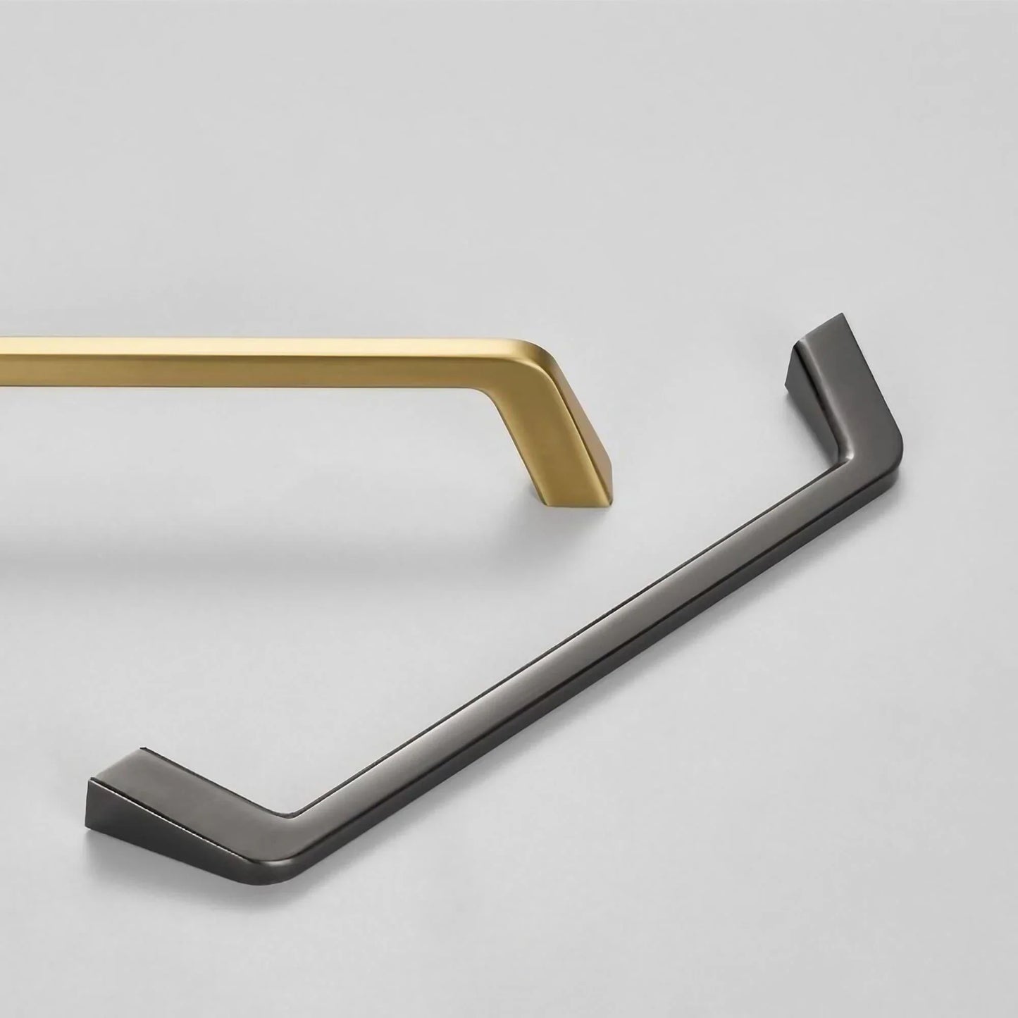 Unique Brushed Nickel Cabinet Pulls Square Drawer Knobs - KAHO Hardware