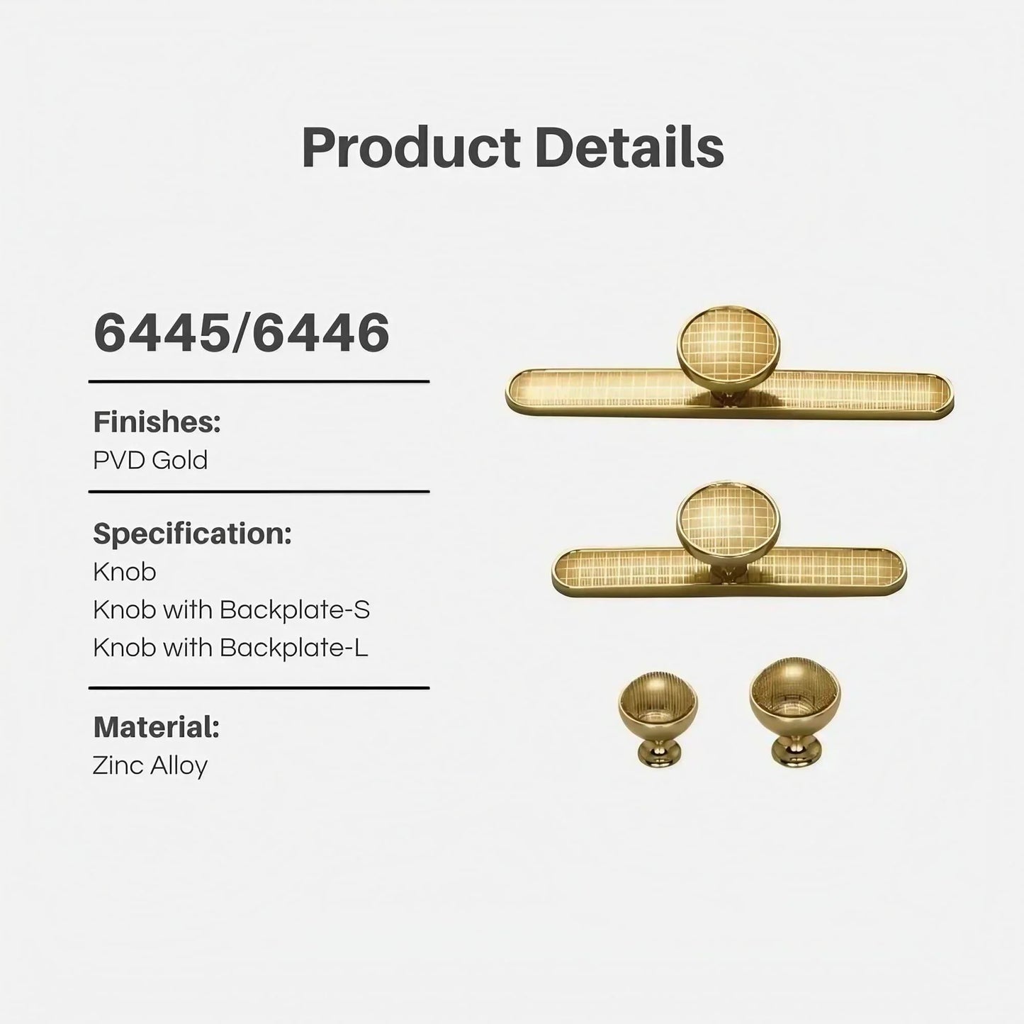 Exquisite Gold Knobs and Pulls For Cabinets - KAHO Hardware