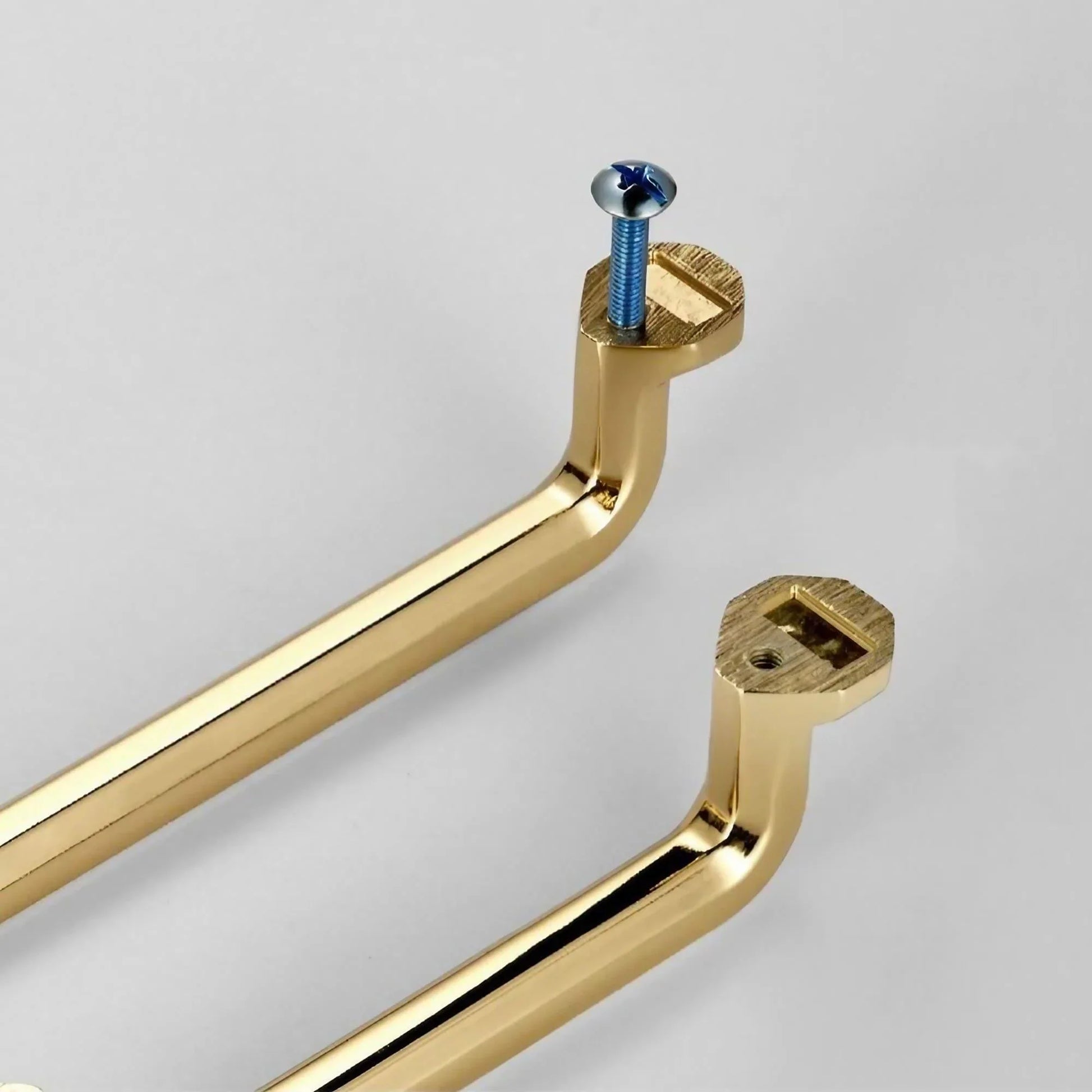 Light Luxury Polished Gold Cabinet Pulls and Knobs - KAHO Hardware