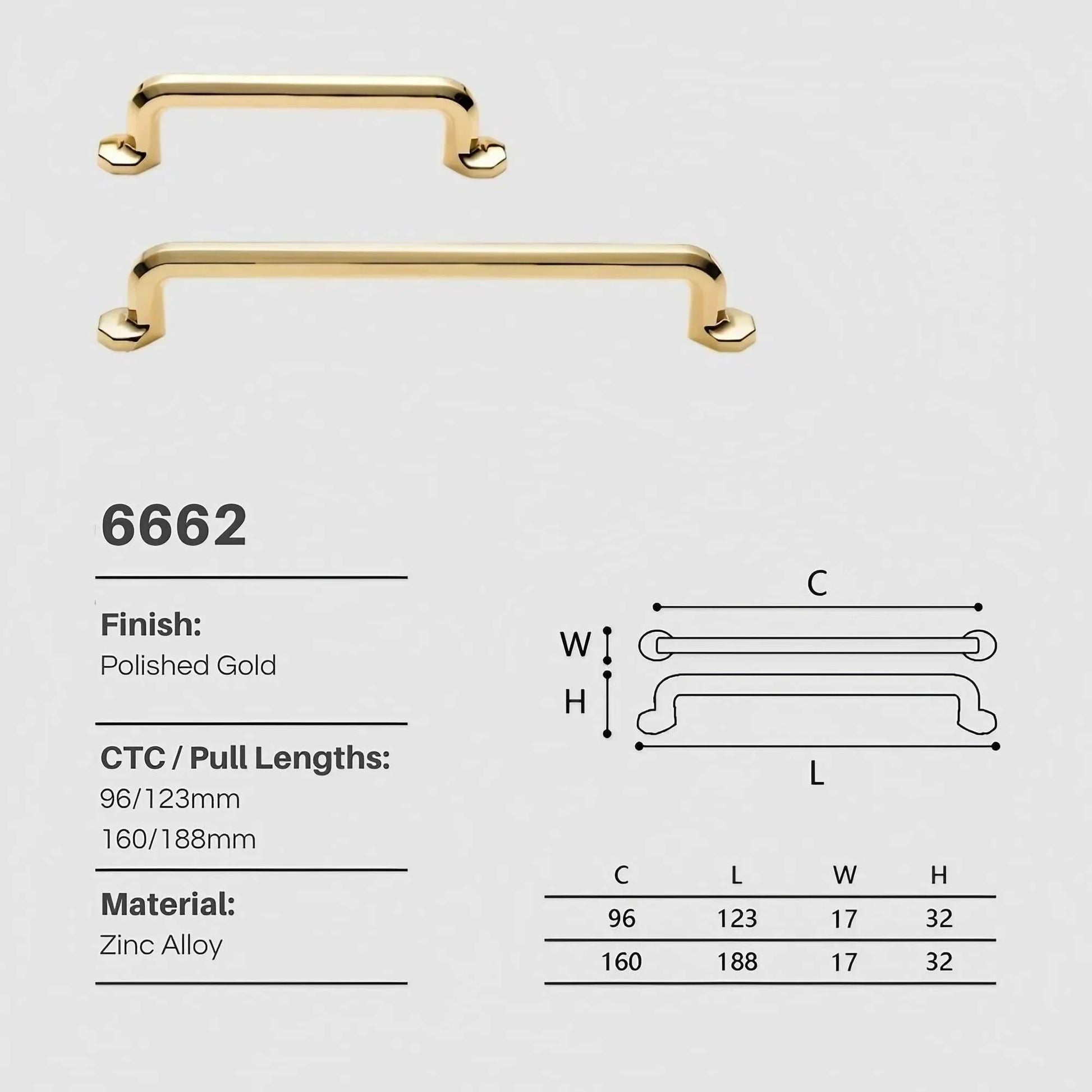 Light Luxury Polished Gold Cabinet Pulls and Knobs - KAHO Hardware