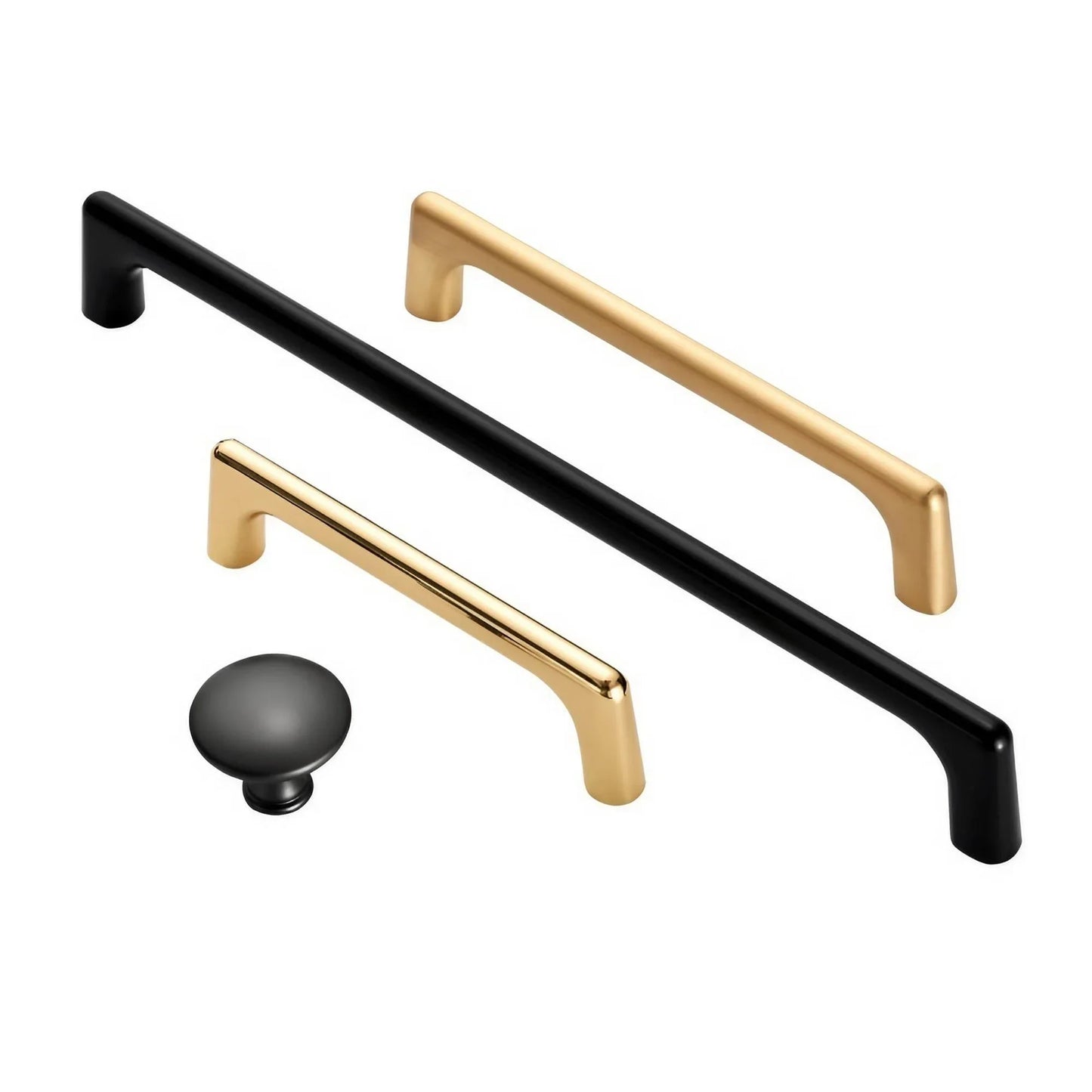 Sleek Drawer Pulls and Knobs Simple Cabinet Handles - KAHO Hardware