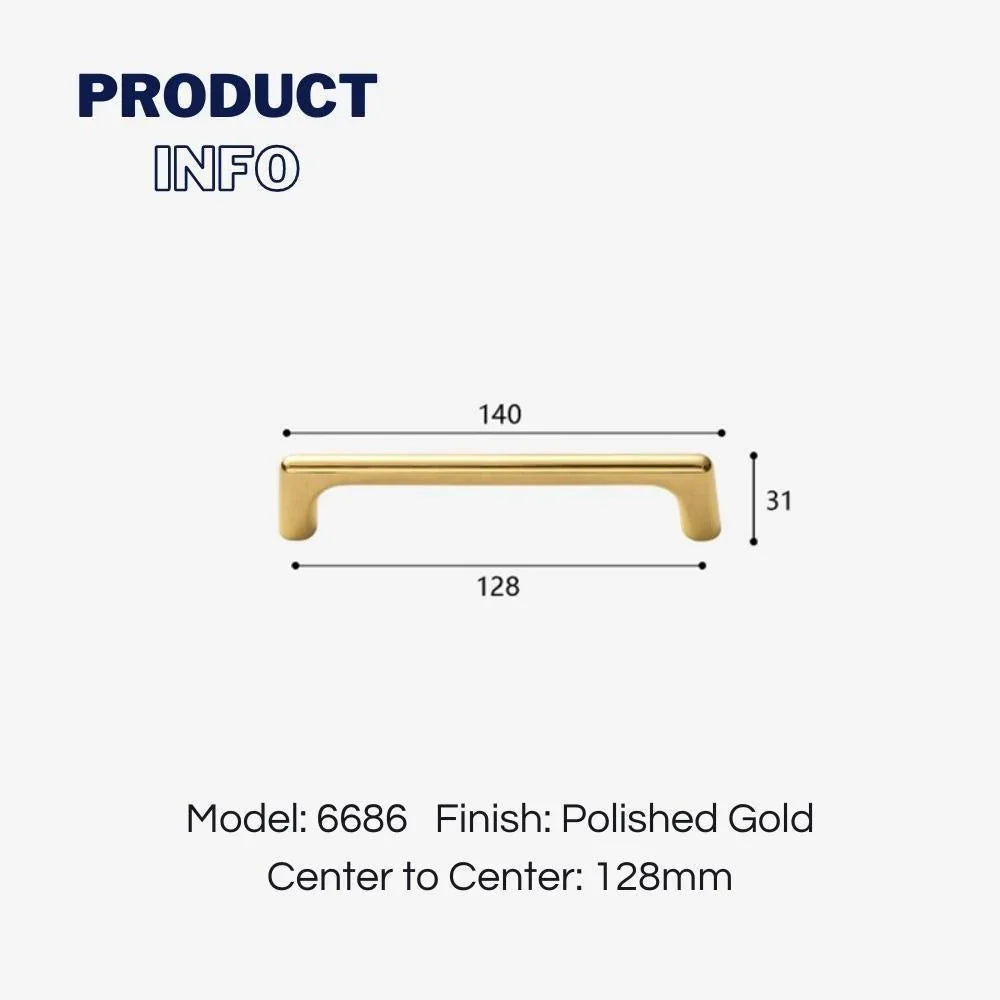 Sleek Drawer Pulls and Knobs Simple Cabinet Handles - KAHO Hardware