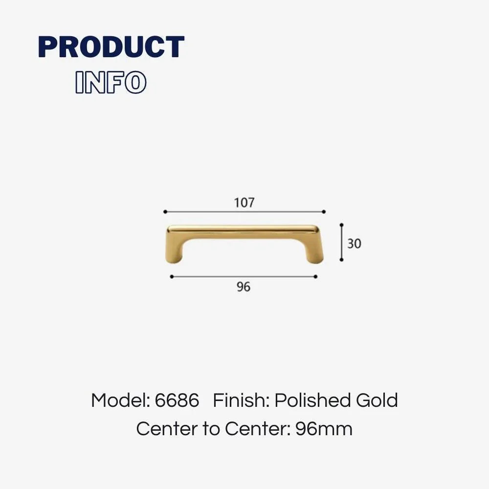 Sleek Drawer Pulls and Knobs Simple Cabinet Handles - KAHO Hardware