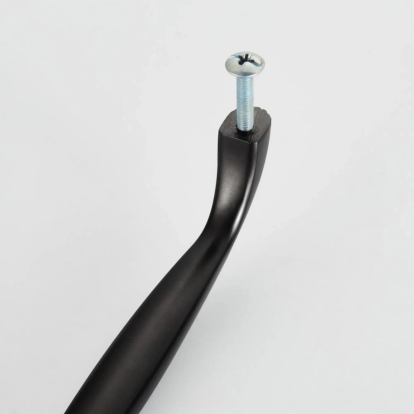 Modern Minimalist Curved Kitchen Cabinet Knobs and Pulls - KAHO Hardware