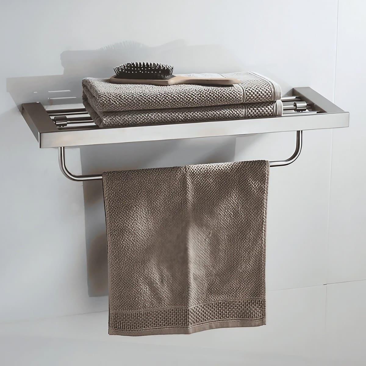 Stainless Steel Wall Mounted Towel Rack - KAHO Hardware