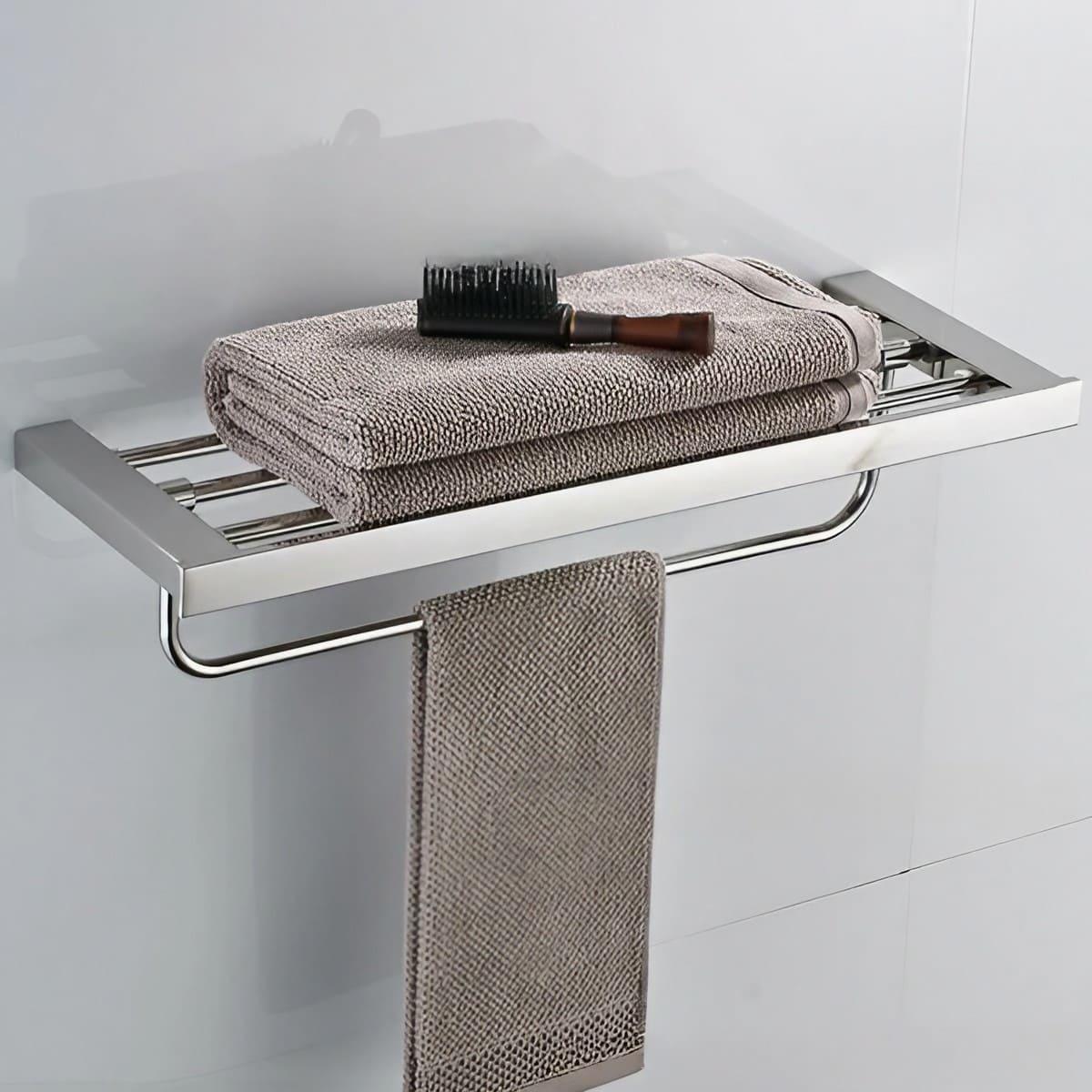 Stainless Steel Wall Mounted Towel Rack - KAHO Hardware